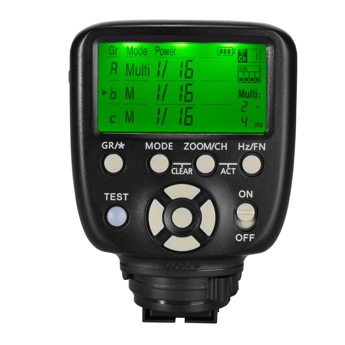 Yongnuo Upgraded Yn560 Tx Ii Lcd Flash Trigger Remote Controller, For Canon And Yn560Iv/Iii Yn660 With Wake Up Function For Cano