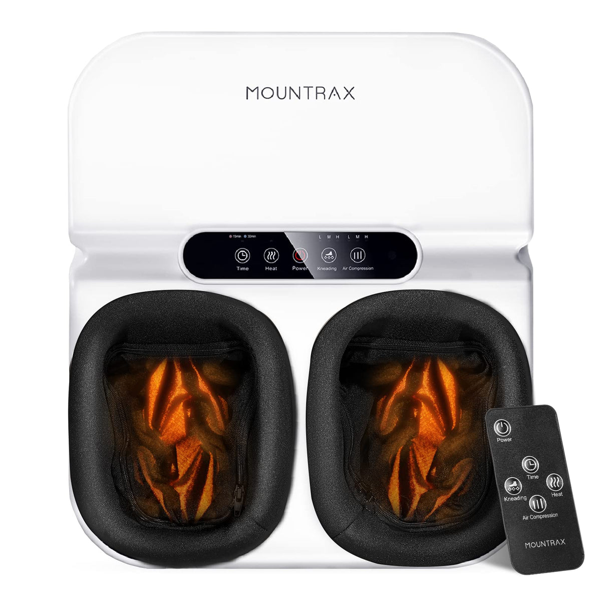 Mountrax Foot Massager Machine With Heat, Gifts For Women Men, Plantar Fasciitis And Relieve Pain, Deep Kneading Shiatsu Massage