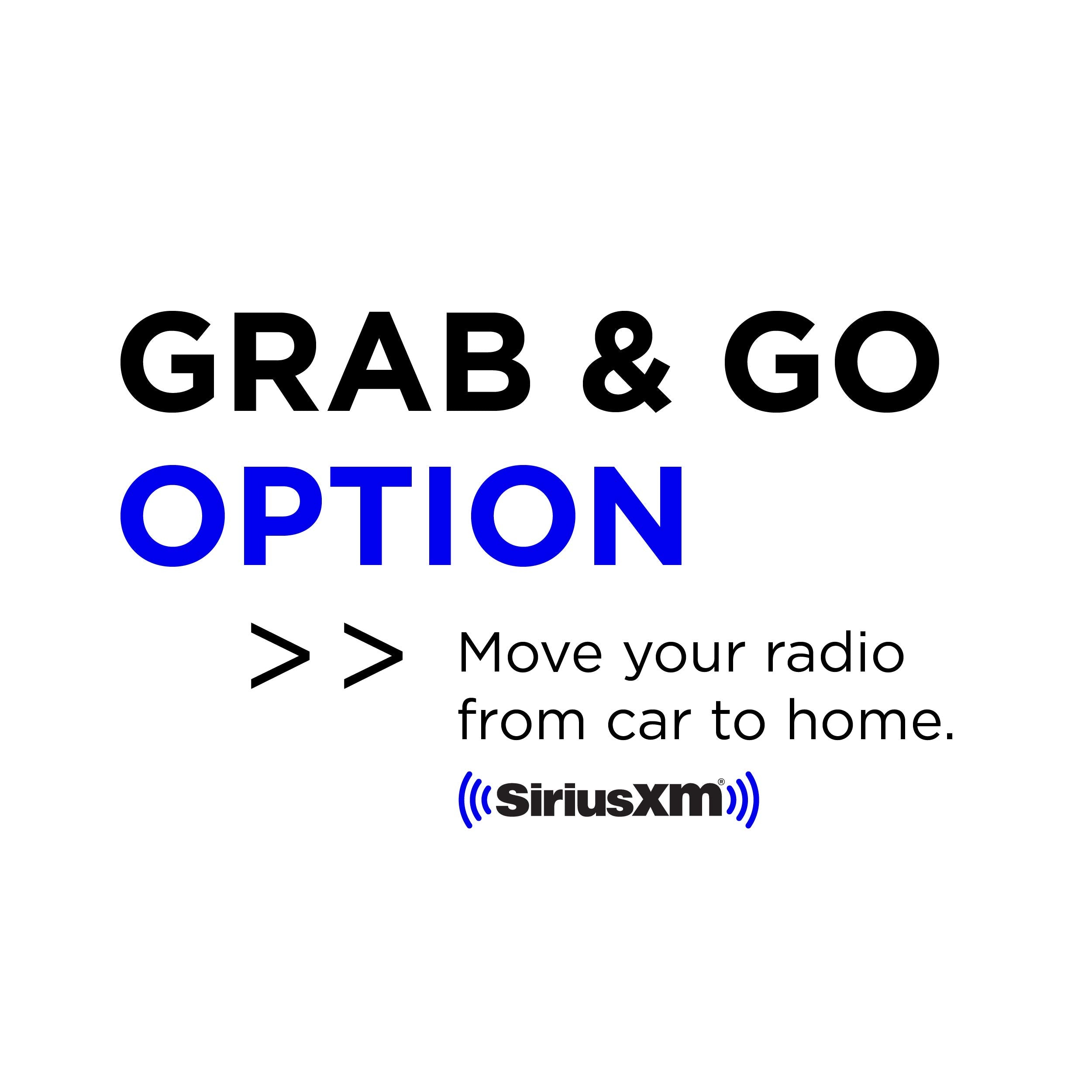 SiriusXM SXDH3 Satellite Radio Home Dock Kit with Antenna and Charging Cable (Black)