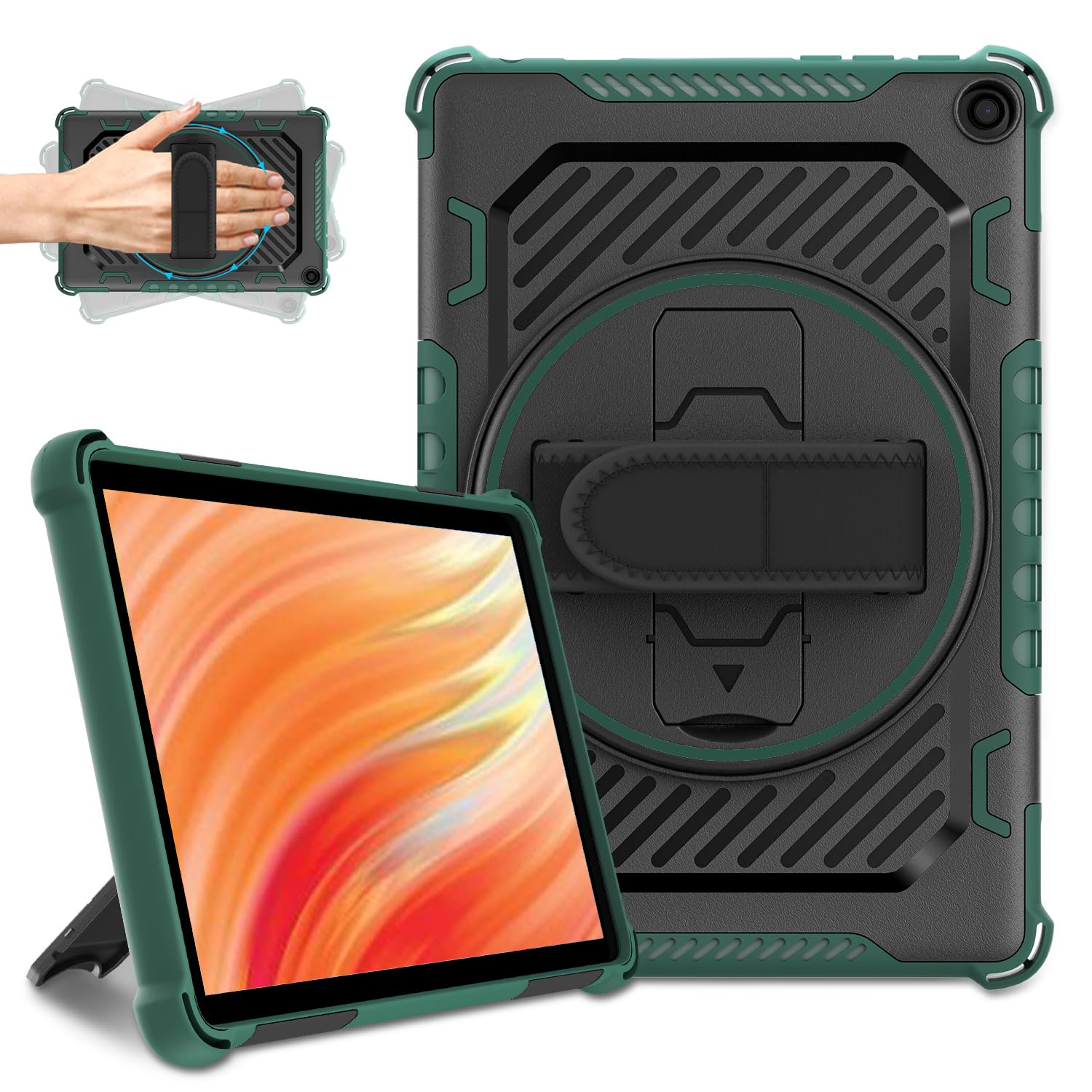 Tasskto For(2023 Release Tabletflre 10 Inch Case 13Th Generation, Also For 10In Sony Nokia