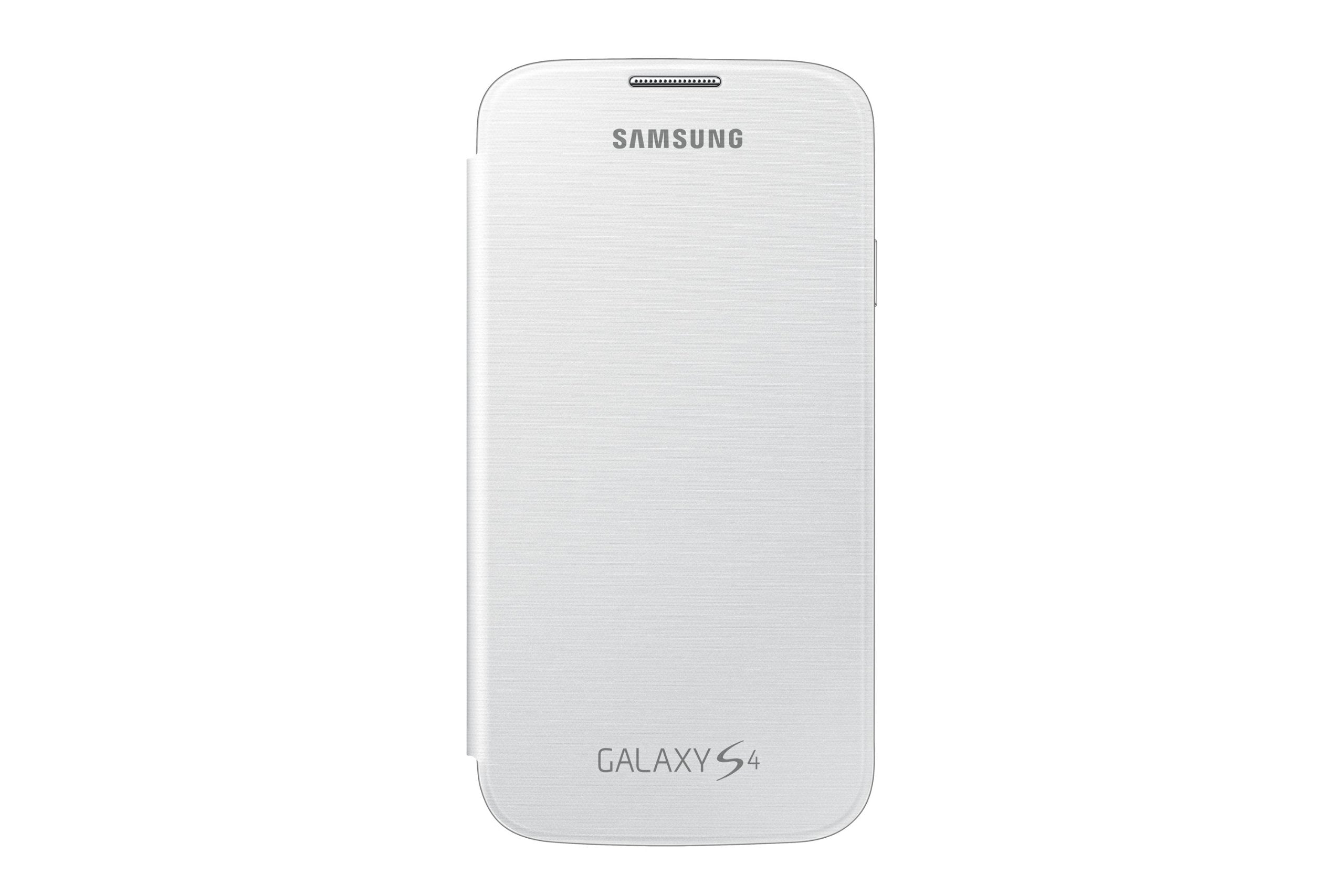 Samsung Galaxy S4 Flip Cover Folio Case (White)