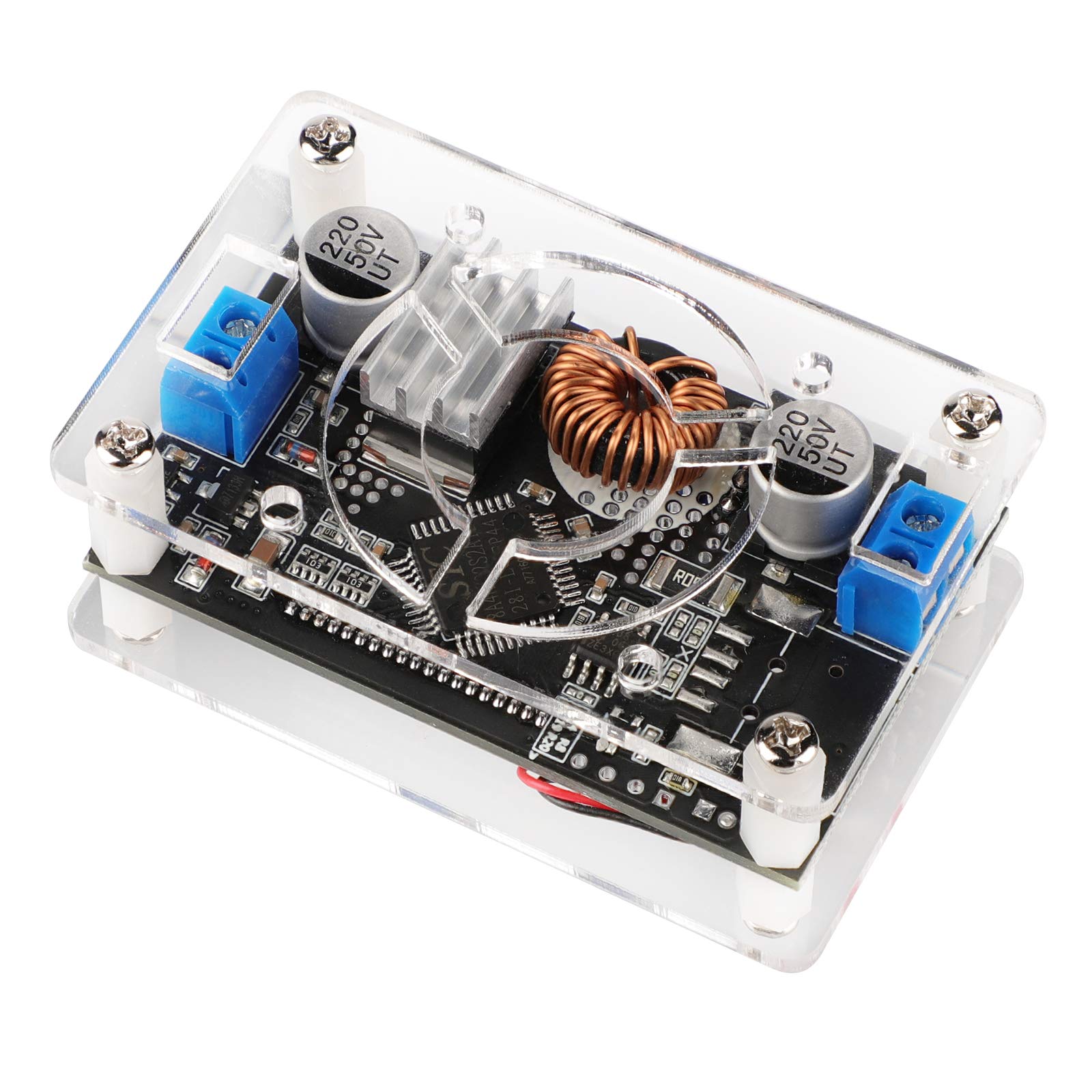 Drok Voltage Boost Converter, Dc 6 30V 5V Step Up To Dc 7 32V 12V 24V 5A Adjustable Volt Regulator, Lcd Power Supply Module Volt
