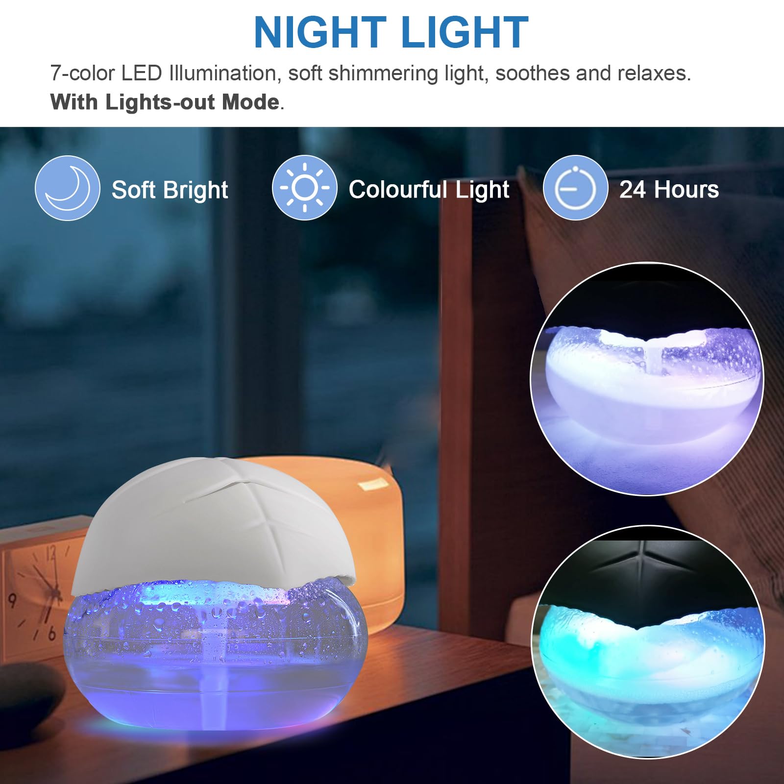 Ap Airpleasure Air Washer Aroma Diffuser, Essential Oils Aroma Fresher For Home, Office, Bedroom, Warehouse, Gift(White)