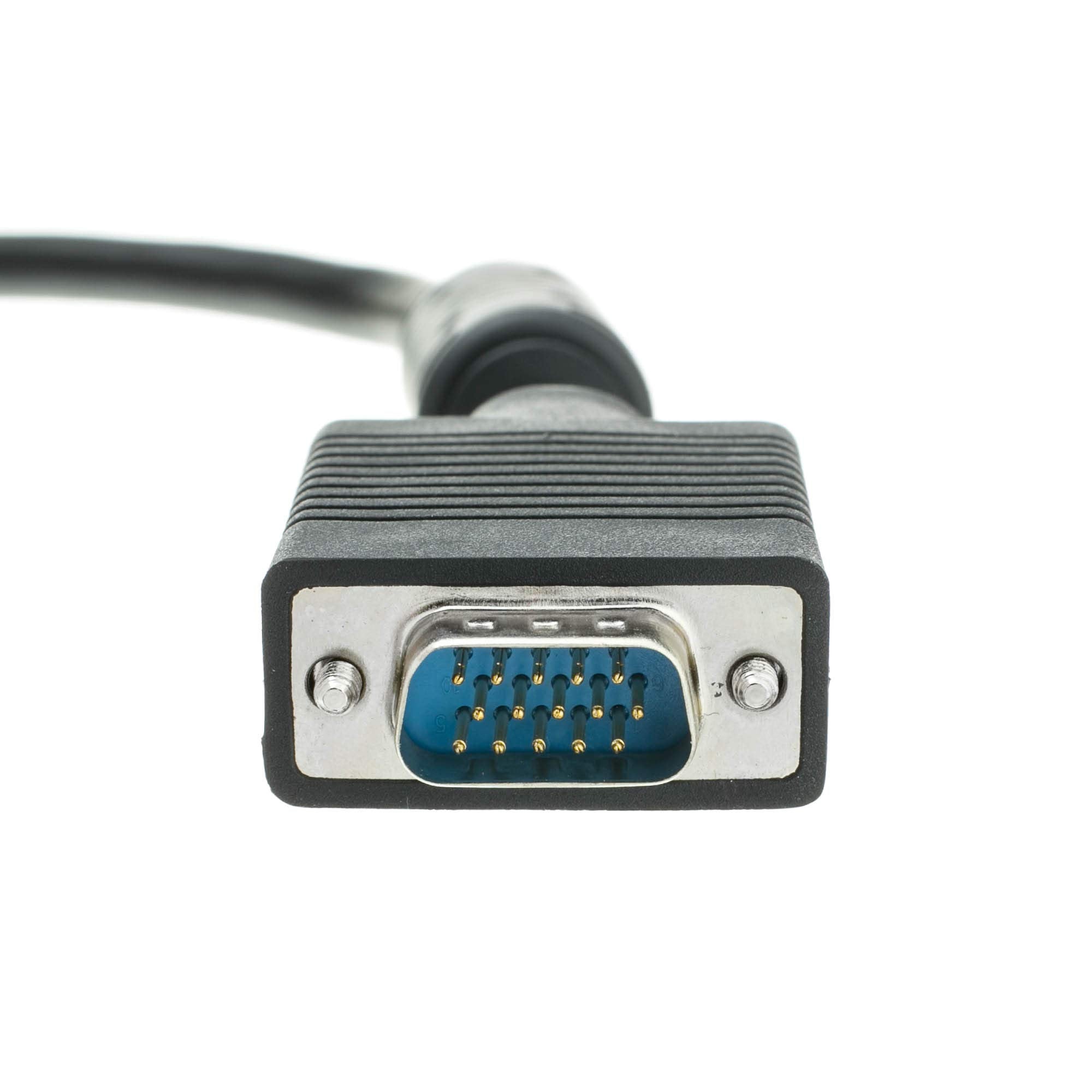 Cablewholesale Vga Extension Cable Svga Male To Female Hd15 Male To Hd15 Female Double Shielded Monitor Video Coaxial Cable With