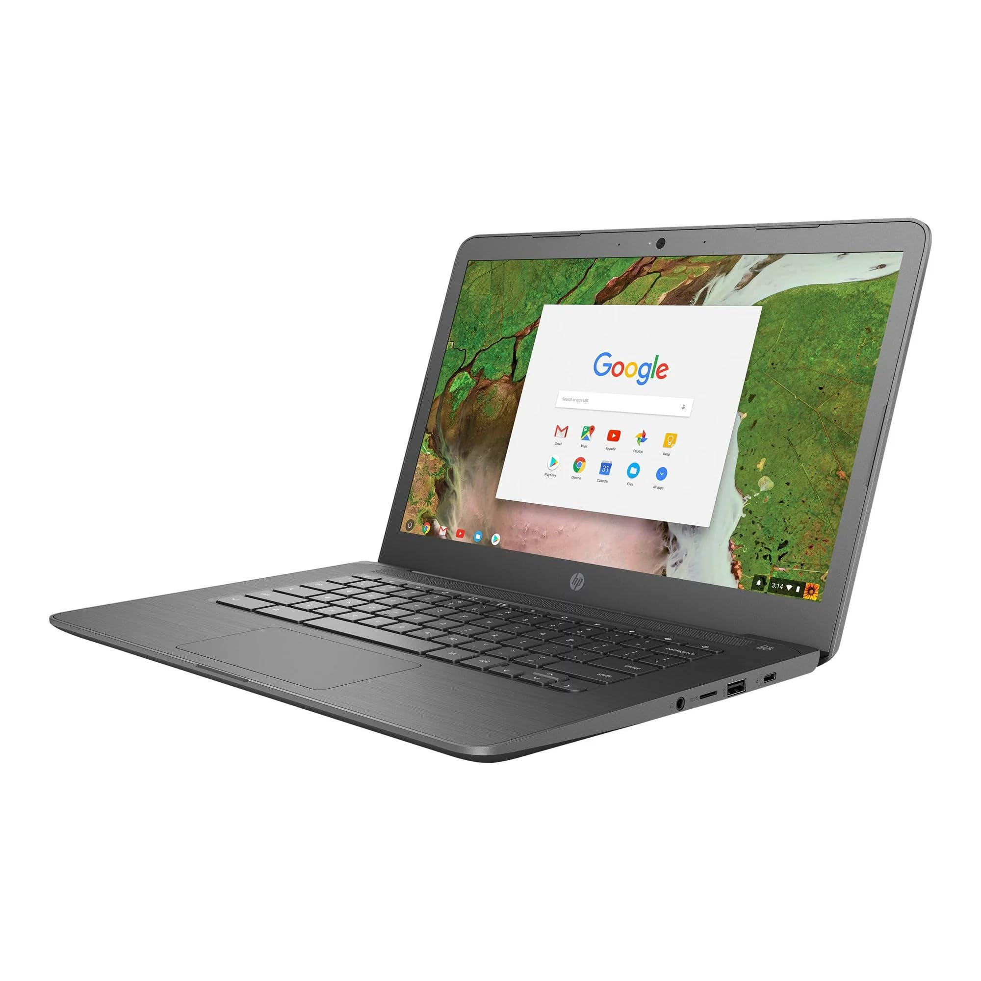 HP 14 inch Chromebook HD Touchscreen Laptop PC (Intel Celeron N3350 up to 2.4GHz, 4GB RAM, 32GB Flash Memory, WiFi, HD Camera, Bluetooth, Up to 10 hrs Battery Life, Chrome OS , Black)