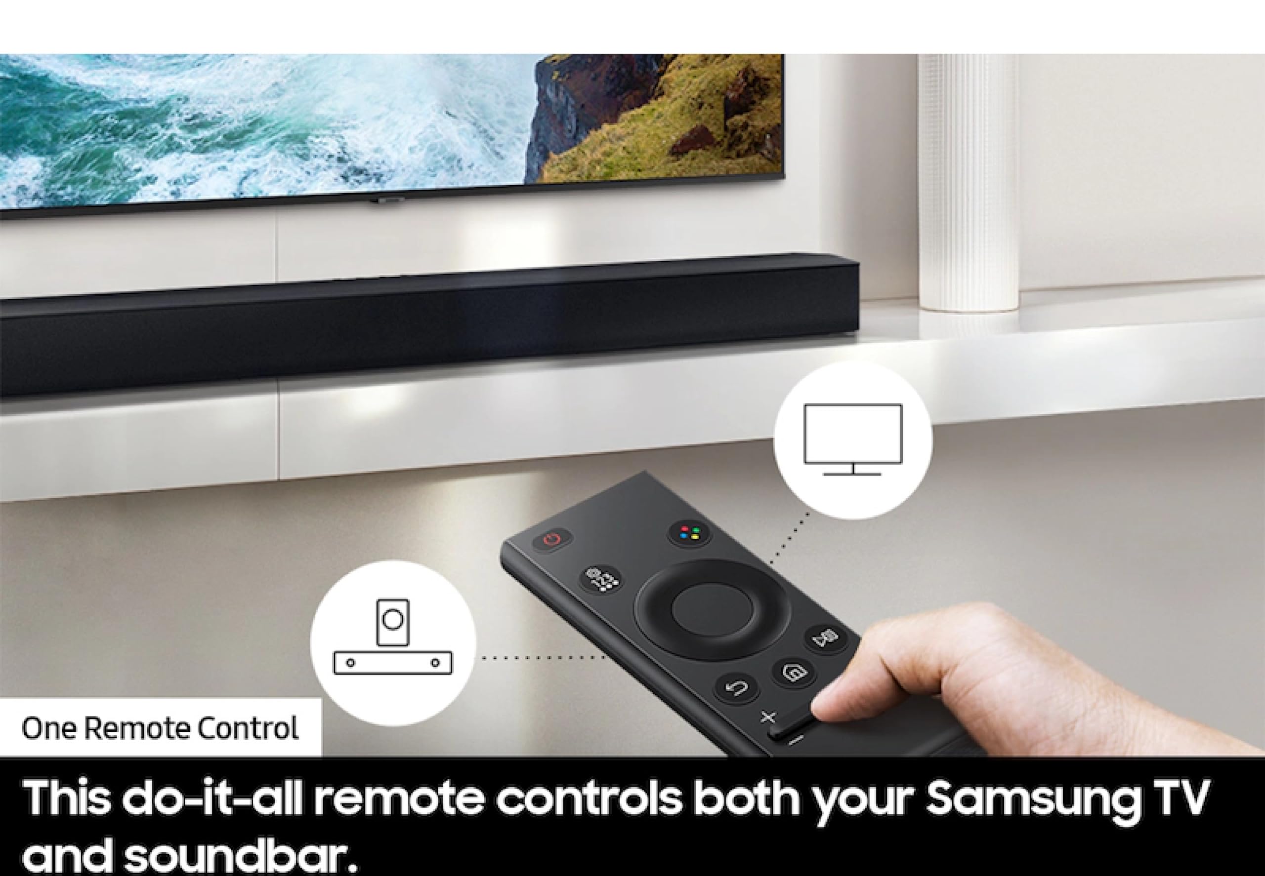 Samsung Hw-C400 2.0 Channel Sound Bar With Built-In Woofer 110-240 Volt