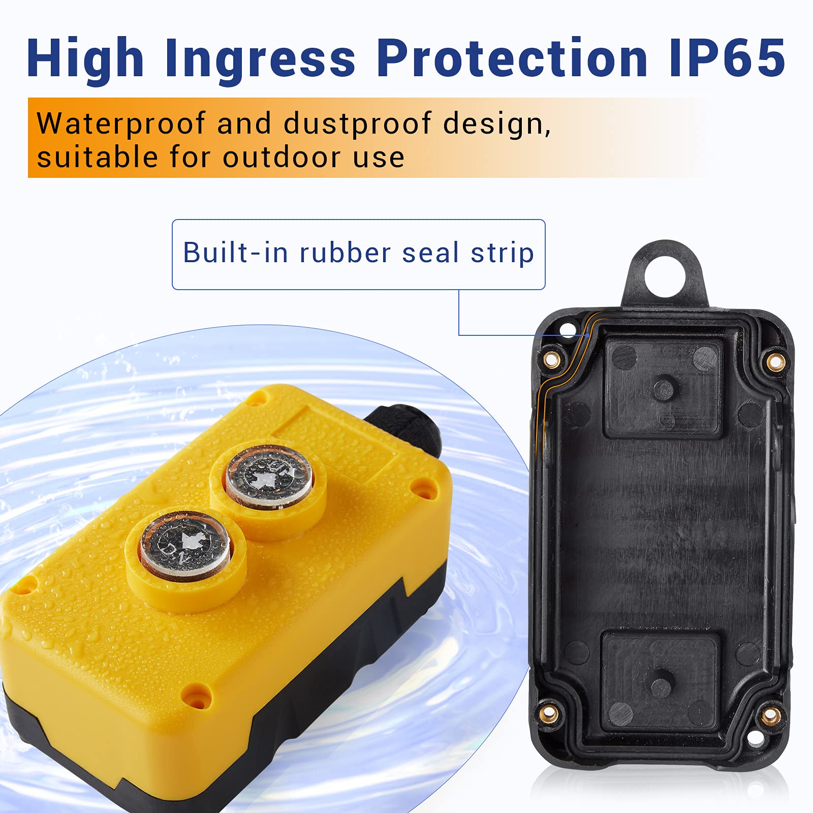 Usliccx 4 Wires Dump Trailer Remote Control Switch 12V Dc Hydraulic Power Pump Unit For Double Acting Up And Down Hydraulic Cont