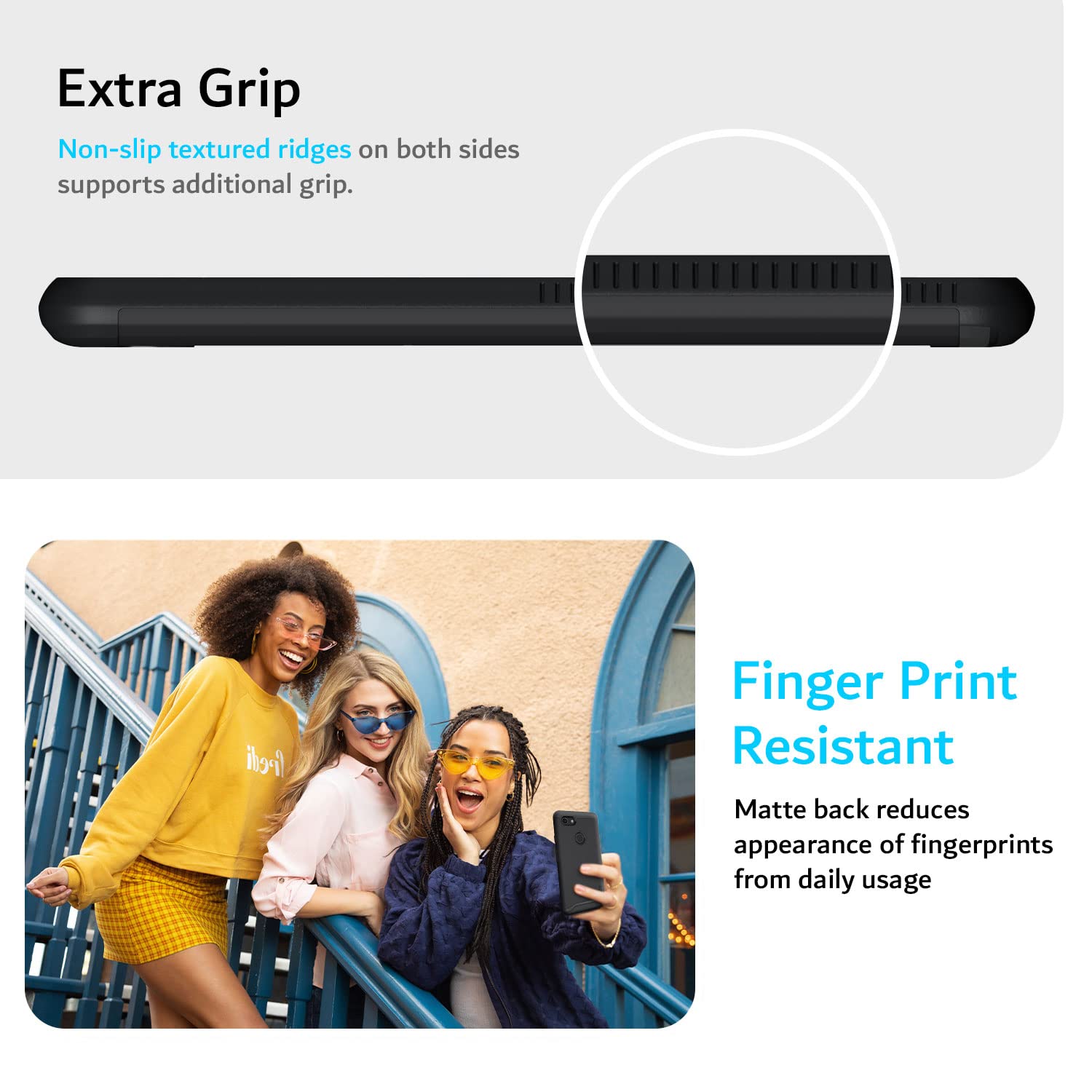 Tudia Dualshield Designed For Google Pixel 3 Xl Case (2018), [Merge] Shockproof Military Grade Raised Edge Slim Dual Layer Heavy