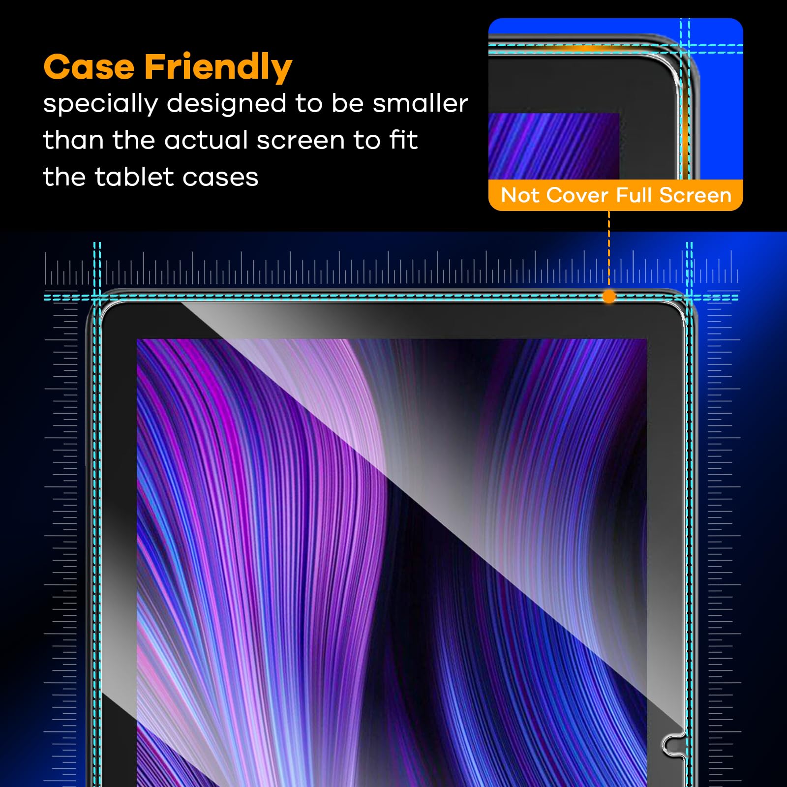 Aacl 2 Pack Tempered Glass For All New W10Y Fire Hd 10 Screen Protector 10.1Inch (2023/2021,13Th/11Th Gen), 9H Glass For W10Y Fire Hd 10 Tablet Screen Protector [Easy Installation][Anti Scratch]