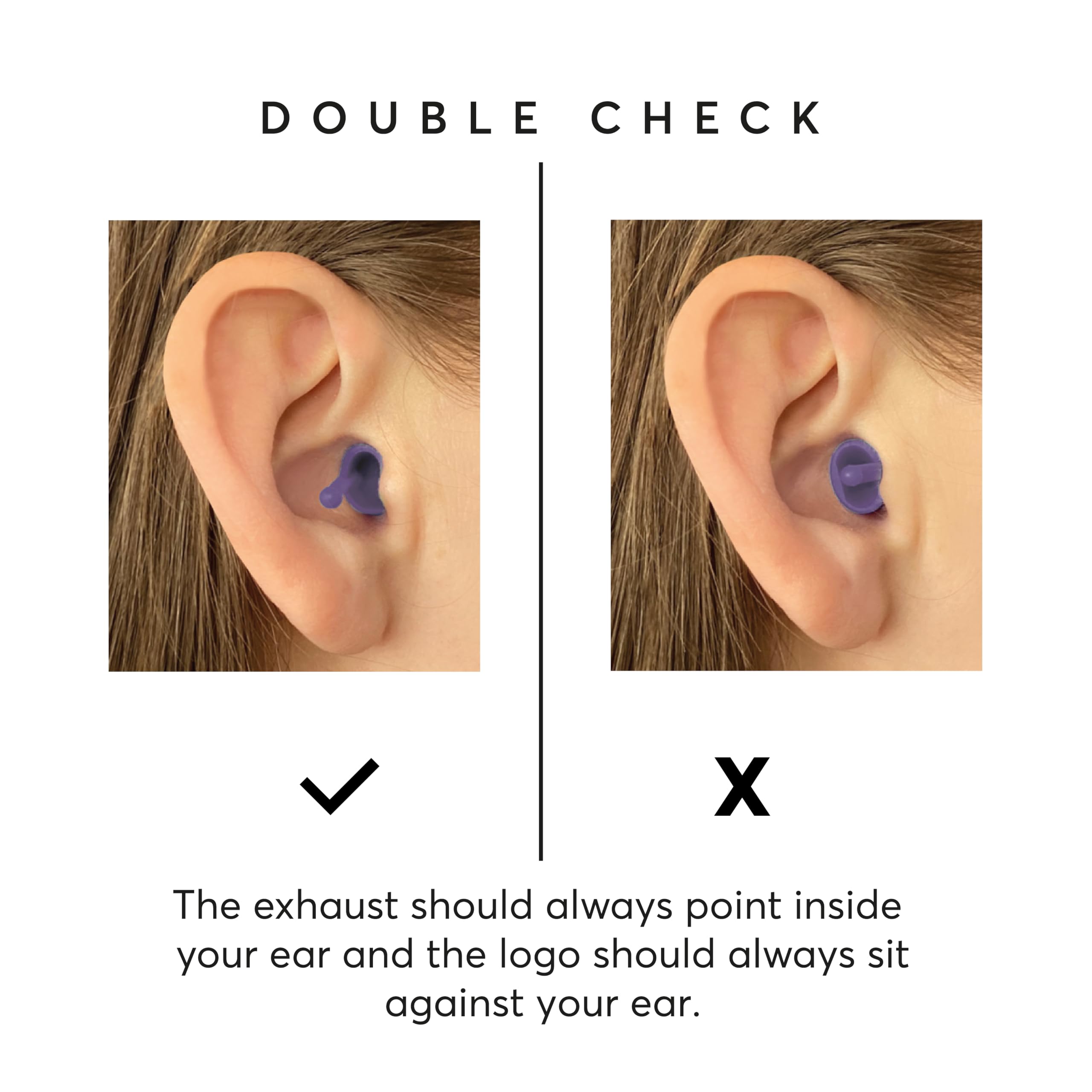 Flare Calmer   Ear Plugs Alternative   Reduce Annoying Noises Without Blocking Sound   Soft Reusable Silicone   Translucent