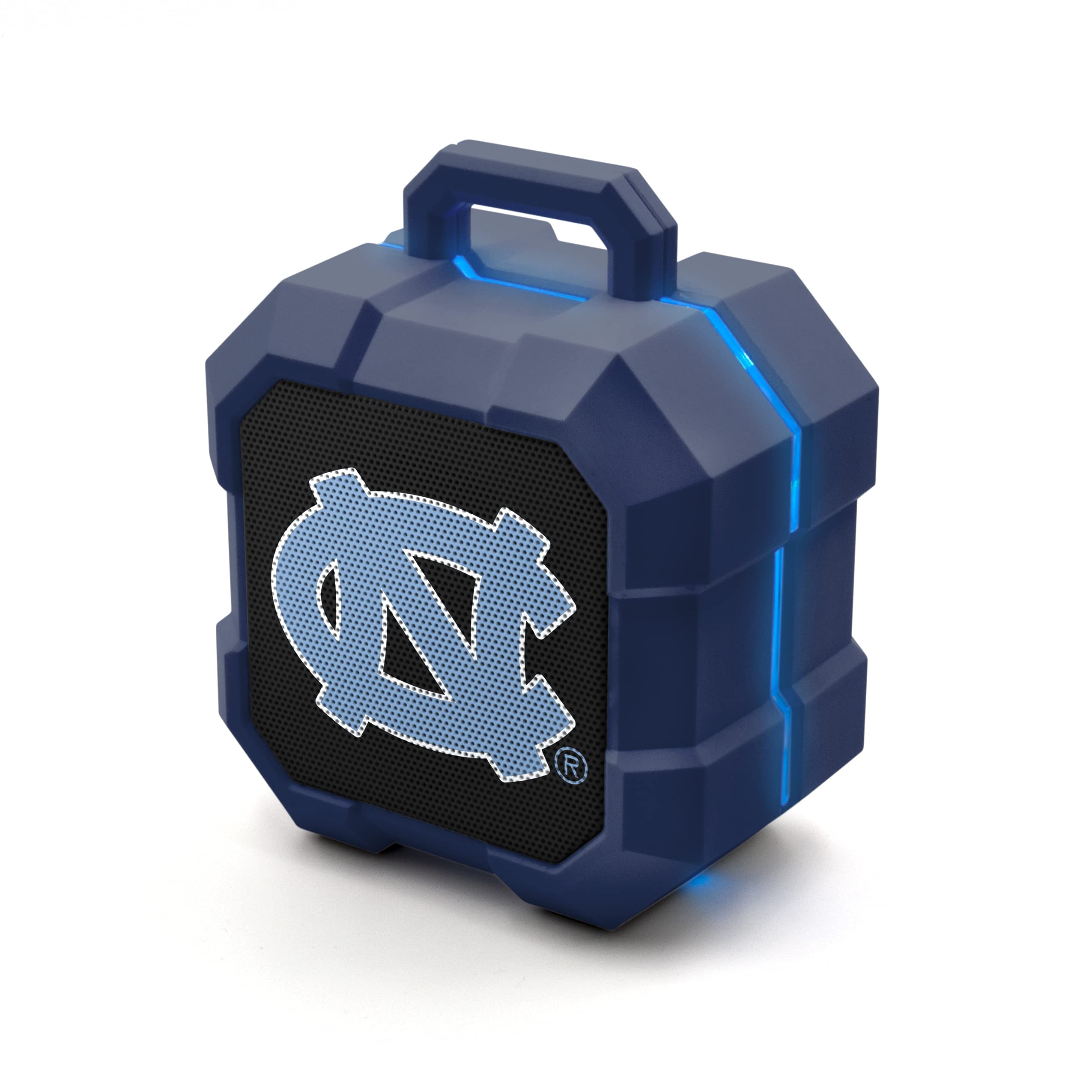 Soar Ncaa Shockbox Led Wireless Bluetooth Speaker, North Carolina Tar Heels