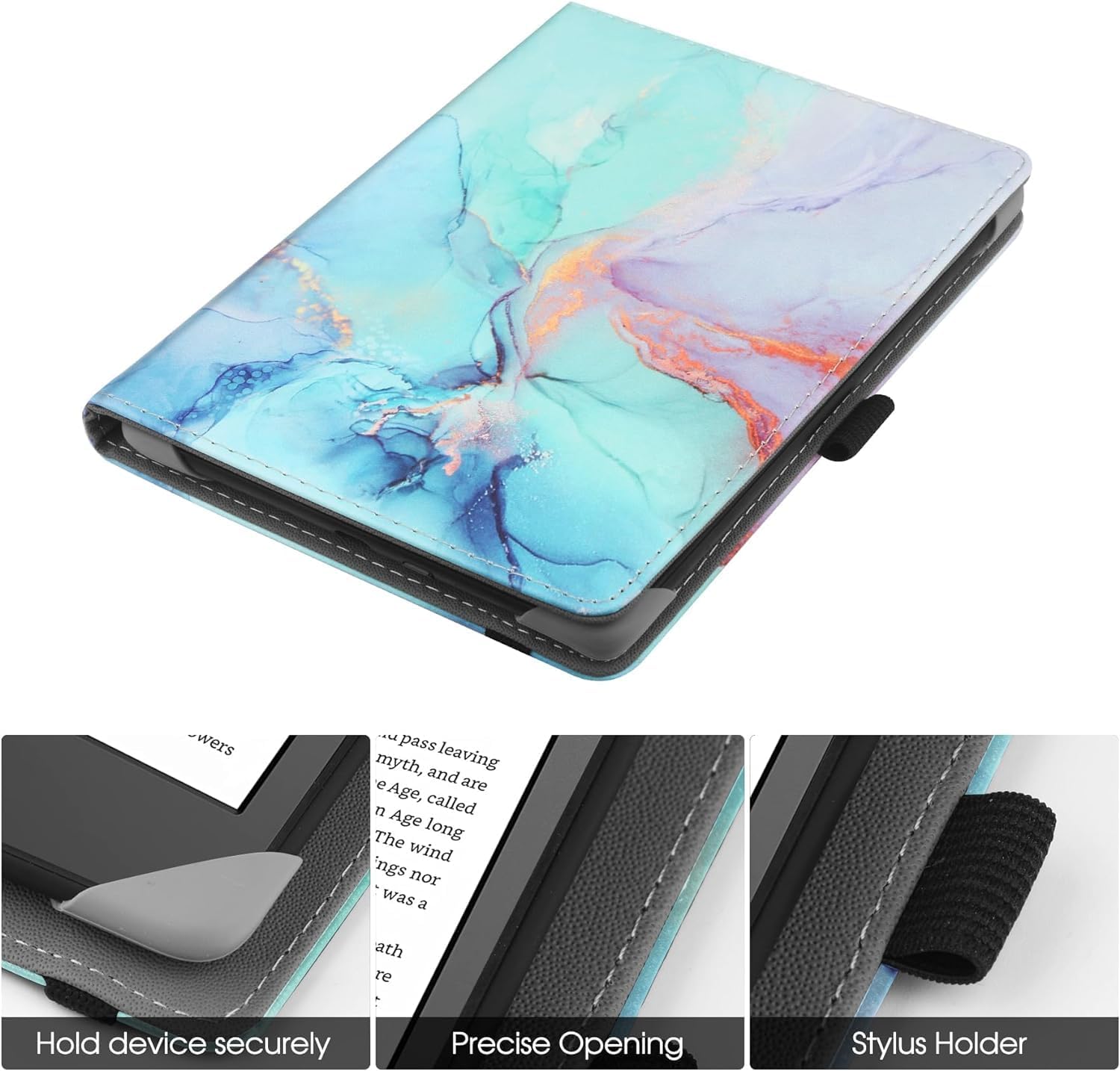 Hgwalp Universal Case For 6 6.8 Inch Ereaders, Paperwhite Case With Hand Strap Compatible With All 6'' 6.8'' Paperwhite/Paperwhi