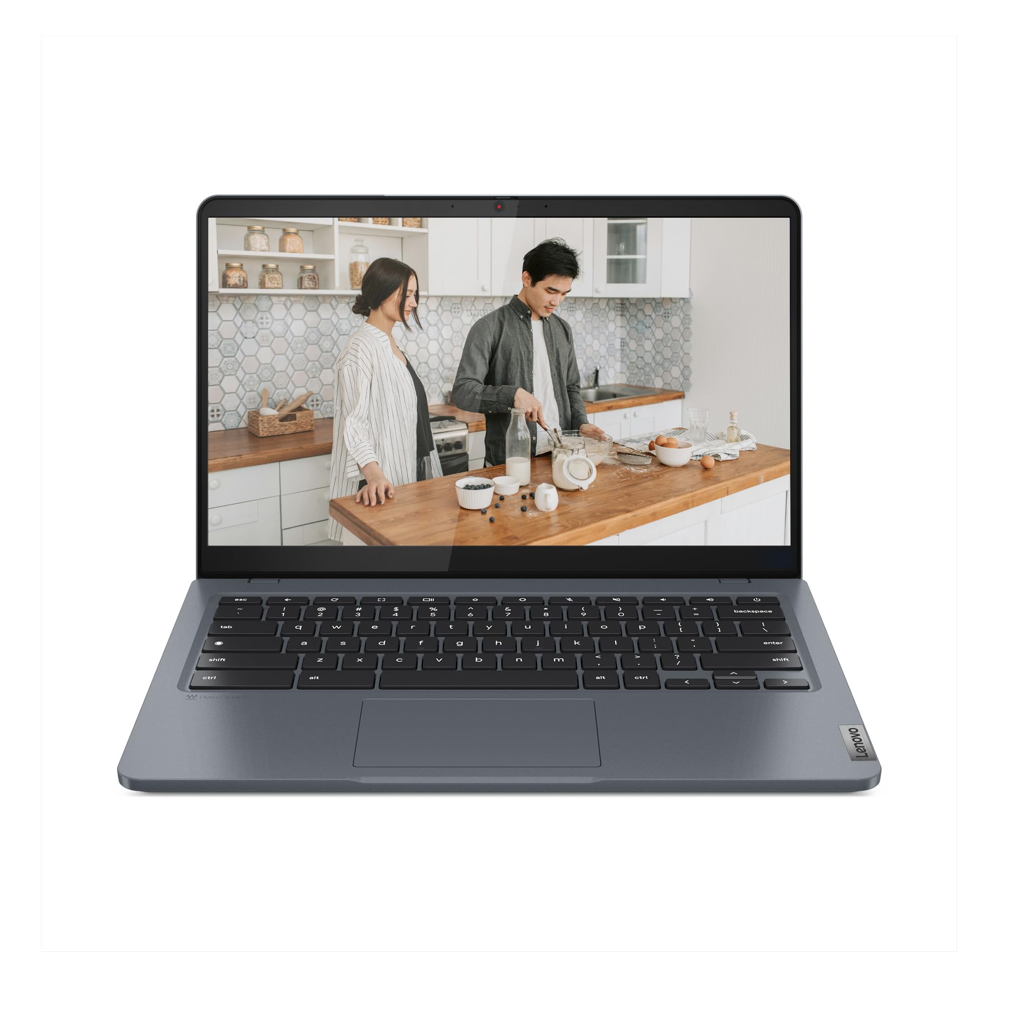 Lenovo IdeaPad Slim 3i Chromebook Plus - 2024 - Lightweight Laptop - Waves MaxxAudio - 14 FHD Display - HD 1080p Camera - 8GB Me