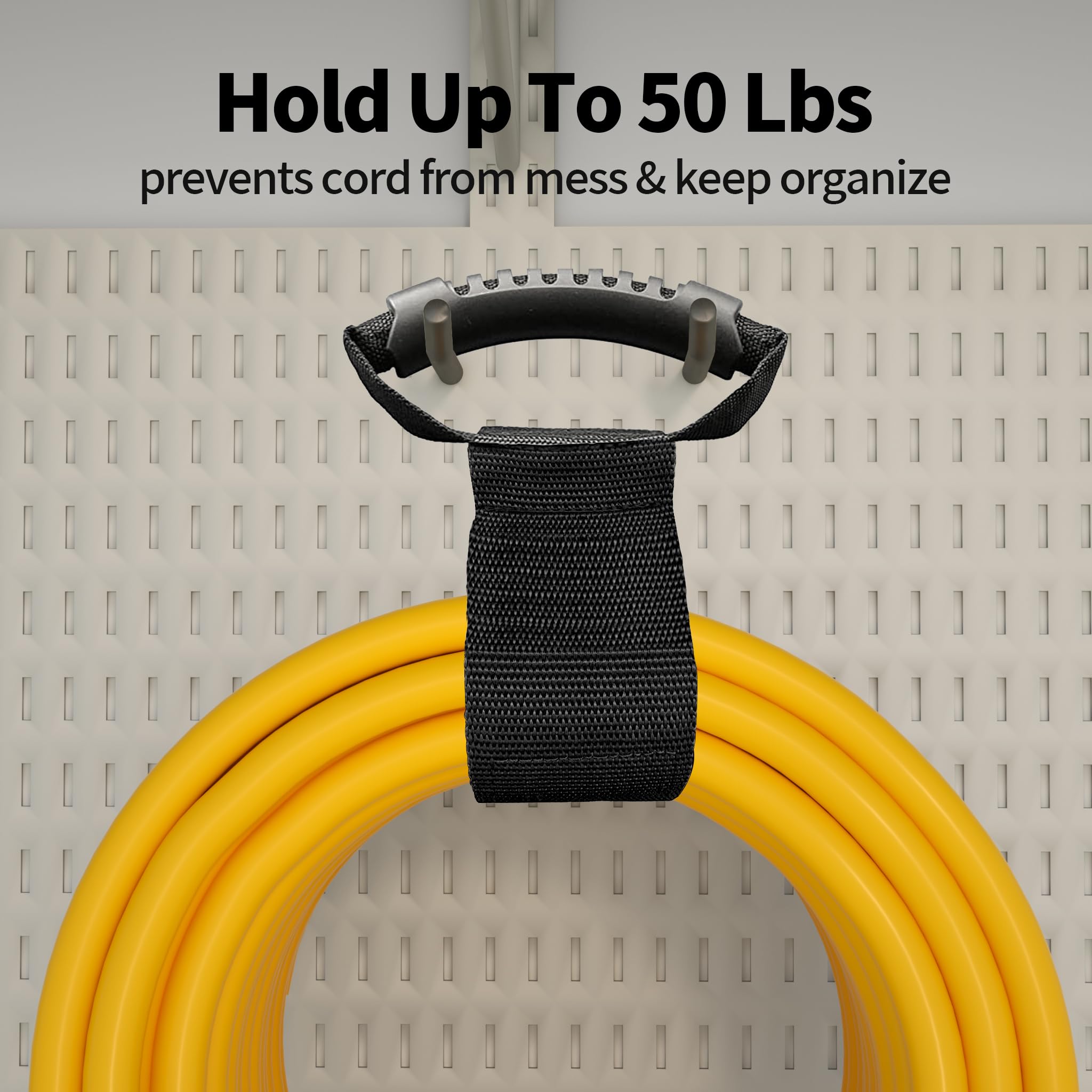 Powgrn 50 Ft 10/3 Outdoor Extension Cord Waterproof Heavy Duty 10 Gauge 3 Prong, Flexible Cold Resistant Long Power Cord Outside