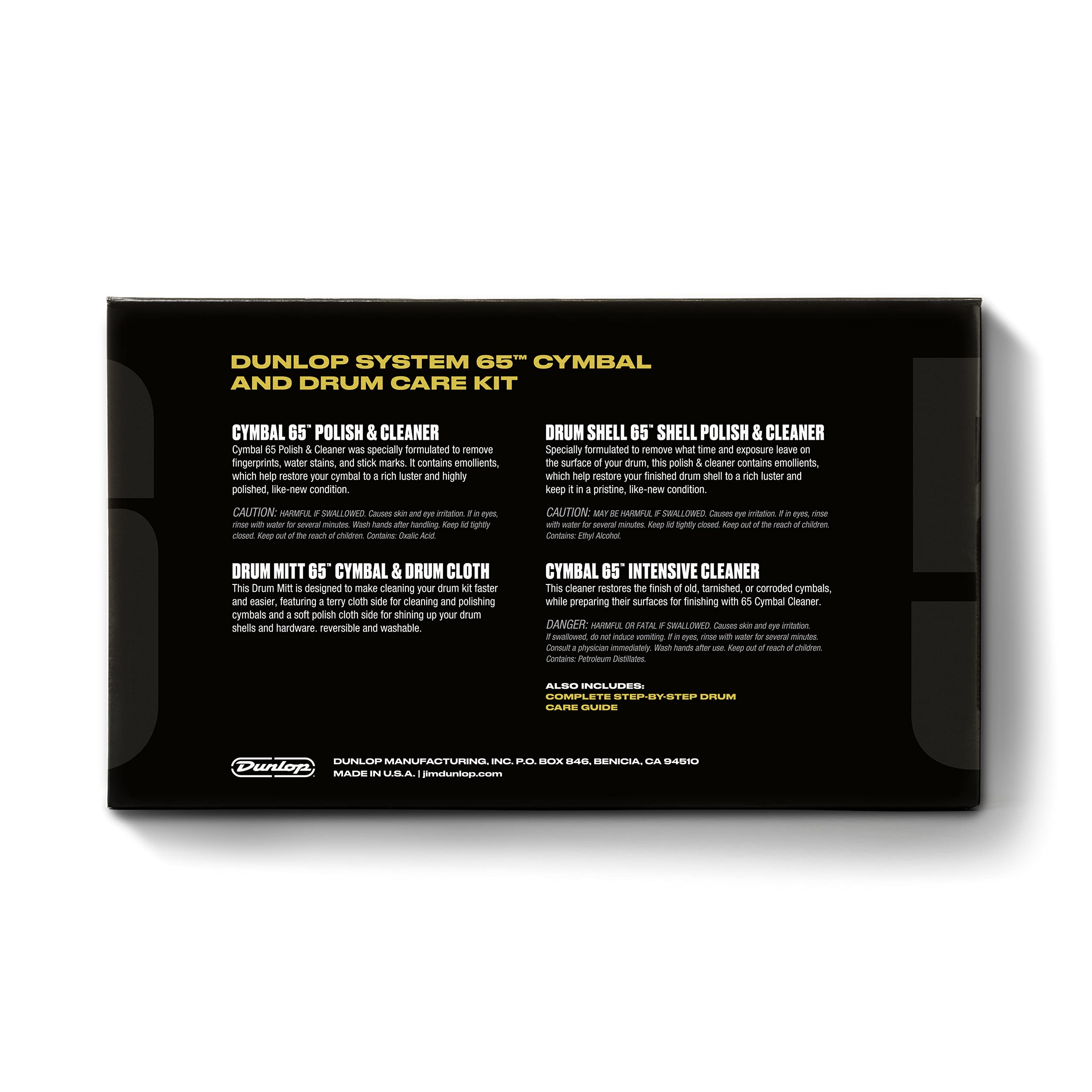 Dunlop 6400 System 65 Cymbal & Drum Care Kit