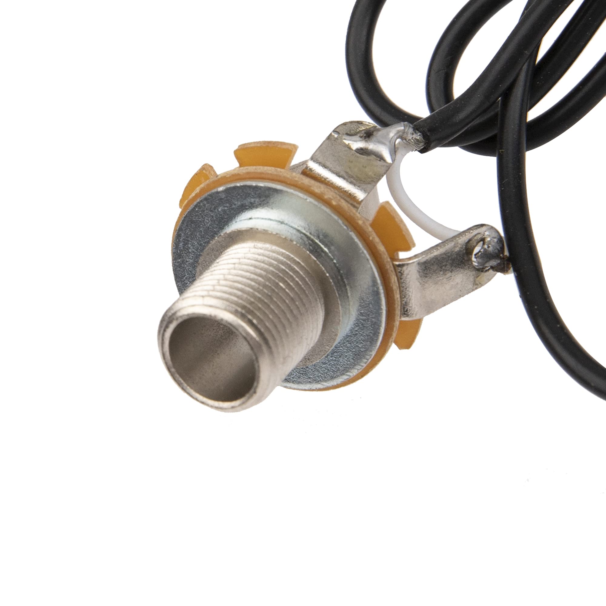 1Pcs Yootones Guitar Wiring Harness Set Prewired 500K Pots 3 Way Toggle Switch Wiring Harness Kit With 6.35 Output Compatible Wi