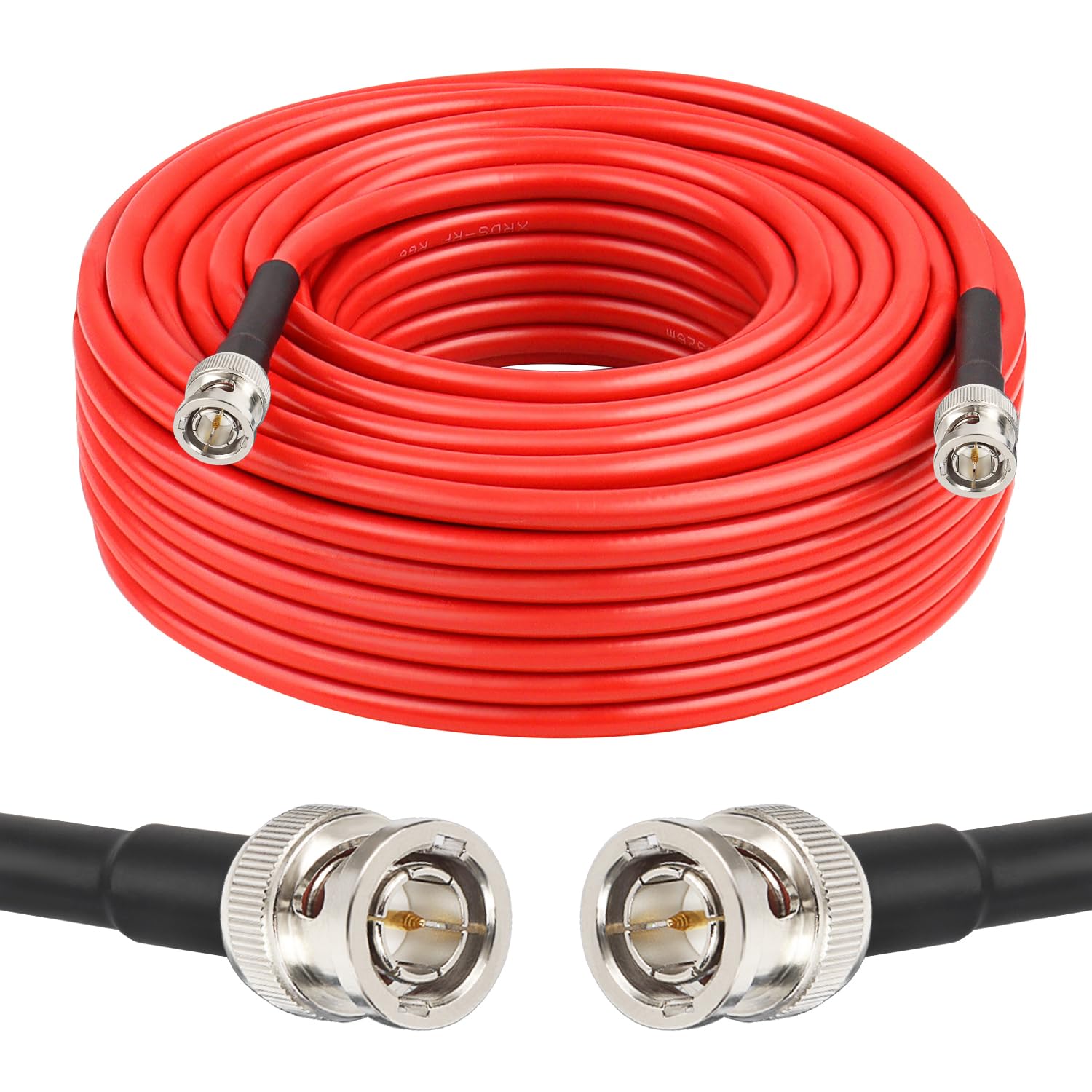 Xrds  Rf 12G Sdi Cable 75Ft, Sdi Video Cable 3G/6G/12G 75Ohm Rg6 Bnc Cable Supports Hd Sdi/3G/6G Sdi/4K For Video Security Camer