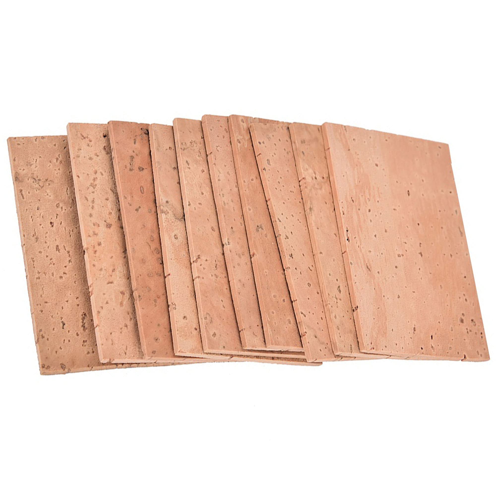 Muasopst Saxophone Neck Cork 10Pcs, Sax Joint Cork Sheet For Soprano Tenor Alto Saxophones Parts, Musical Instrument Accessories