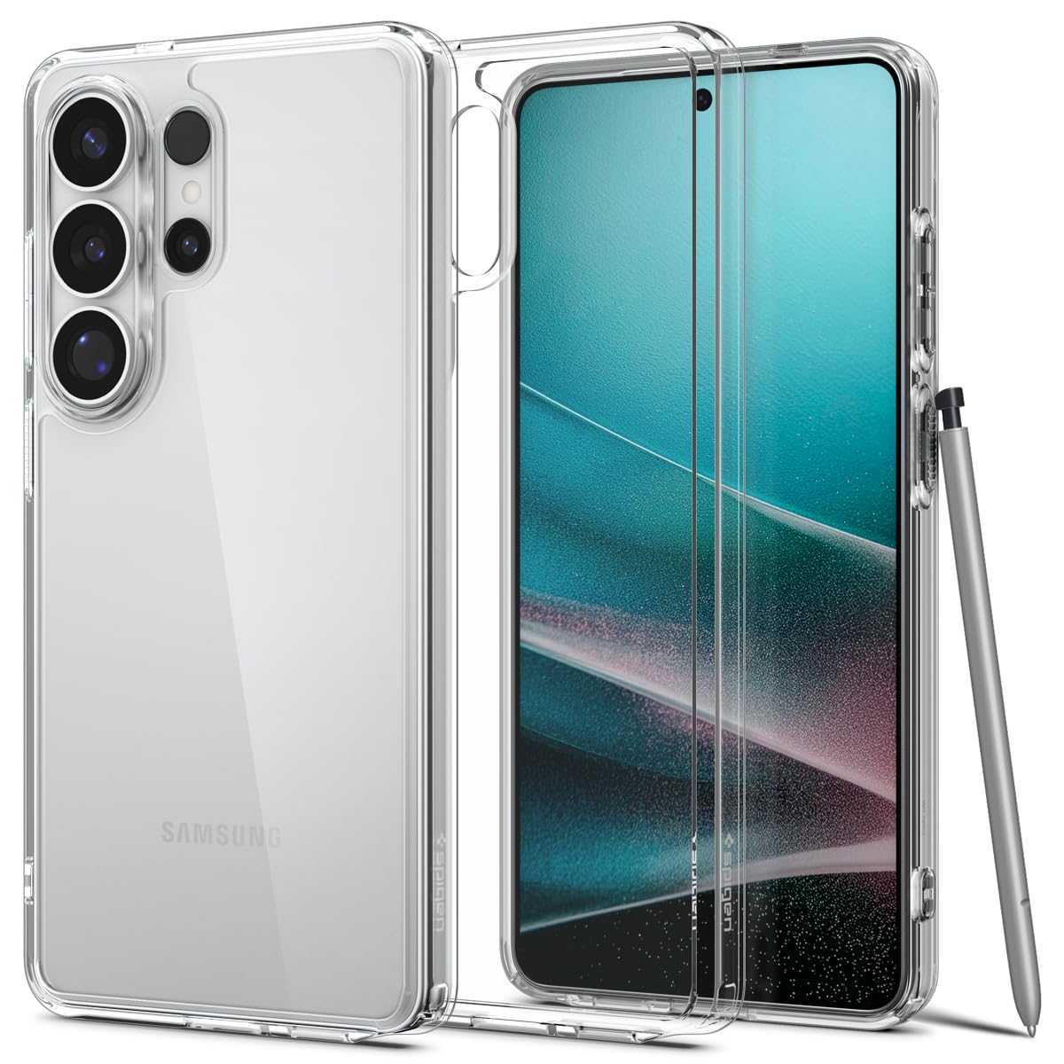 Spigen for Galaxy S26 Ultra Case, Ultra Hybrid [No Magnet Ring][Anti-Yellowing] - Crystal Clear