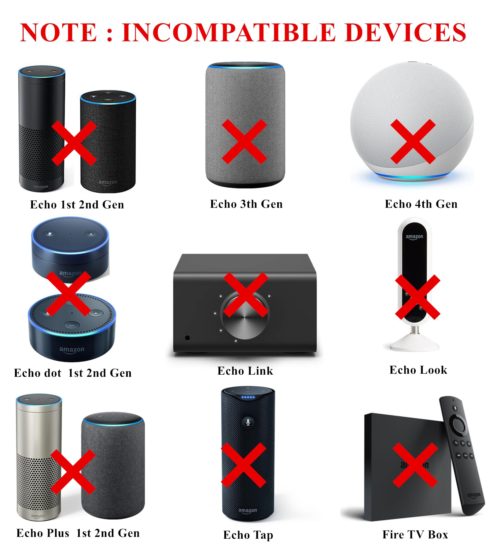 15W Power Adapter For Echo Dot (3Rd/4Th/5Th Gen),Echo Dot With Clock (3Rd/4Th/5Th Gen), Echo Dot Kids Edition, Echo Show 5(1St &