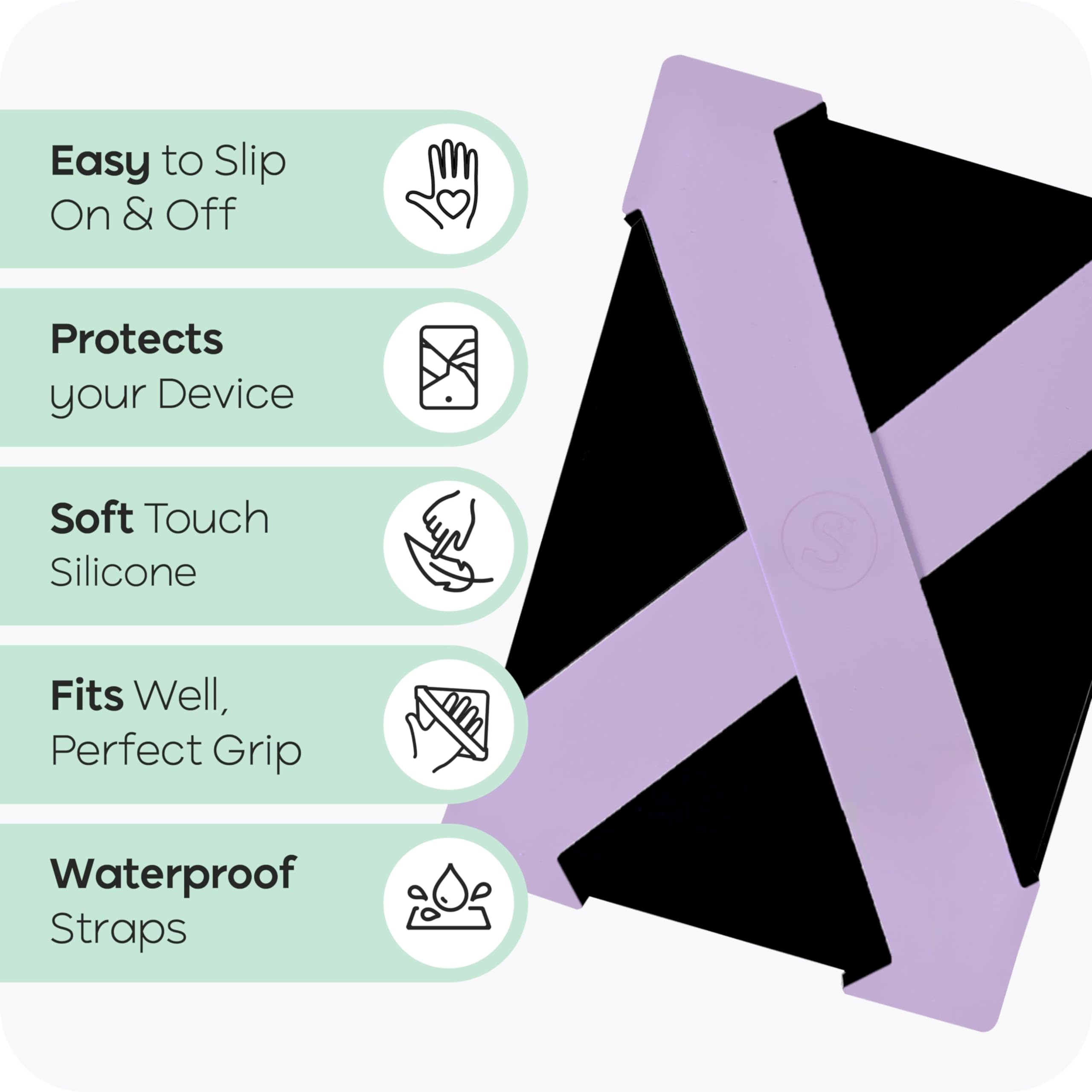 Strapsicle Kindle Hand Strap, Pack Of 2, Compatible With Kindle Paperwhite 11Th & 2022 Generation, E Reader Case, Game Changer F