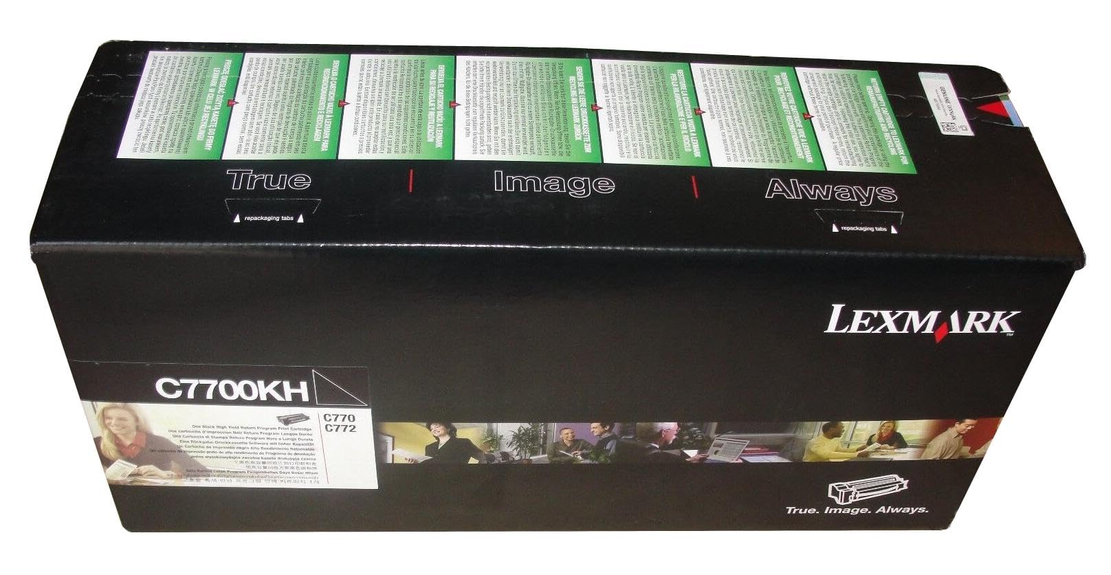 Lexmark C7700KH C7700KH High Yield Toner, 10000 Page Yield, Black