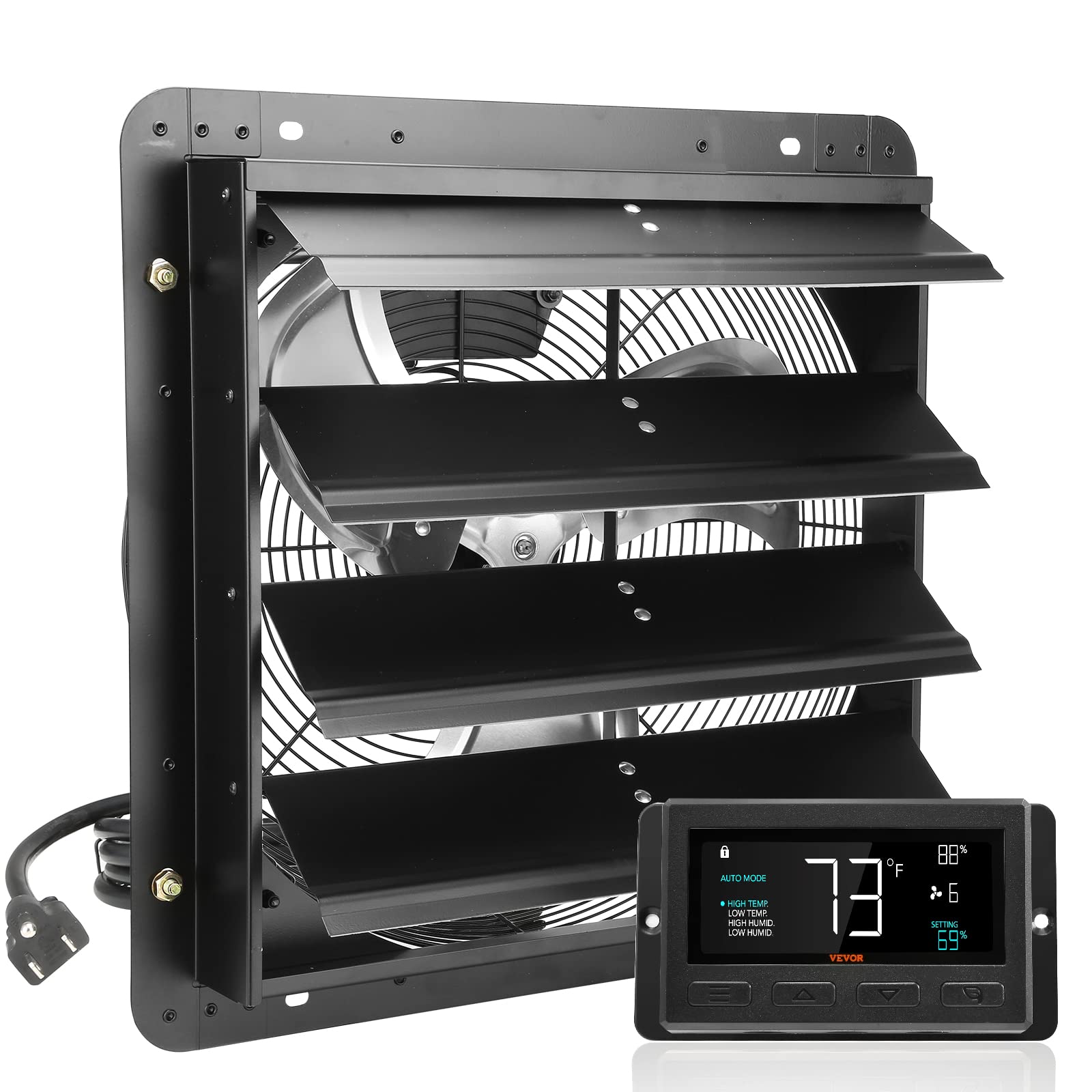 Vevor 16'' Shutter Exhaust Fan