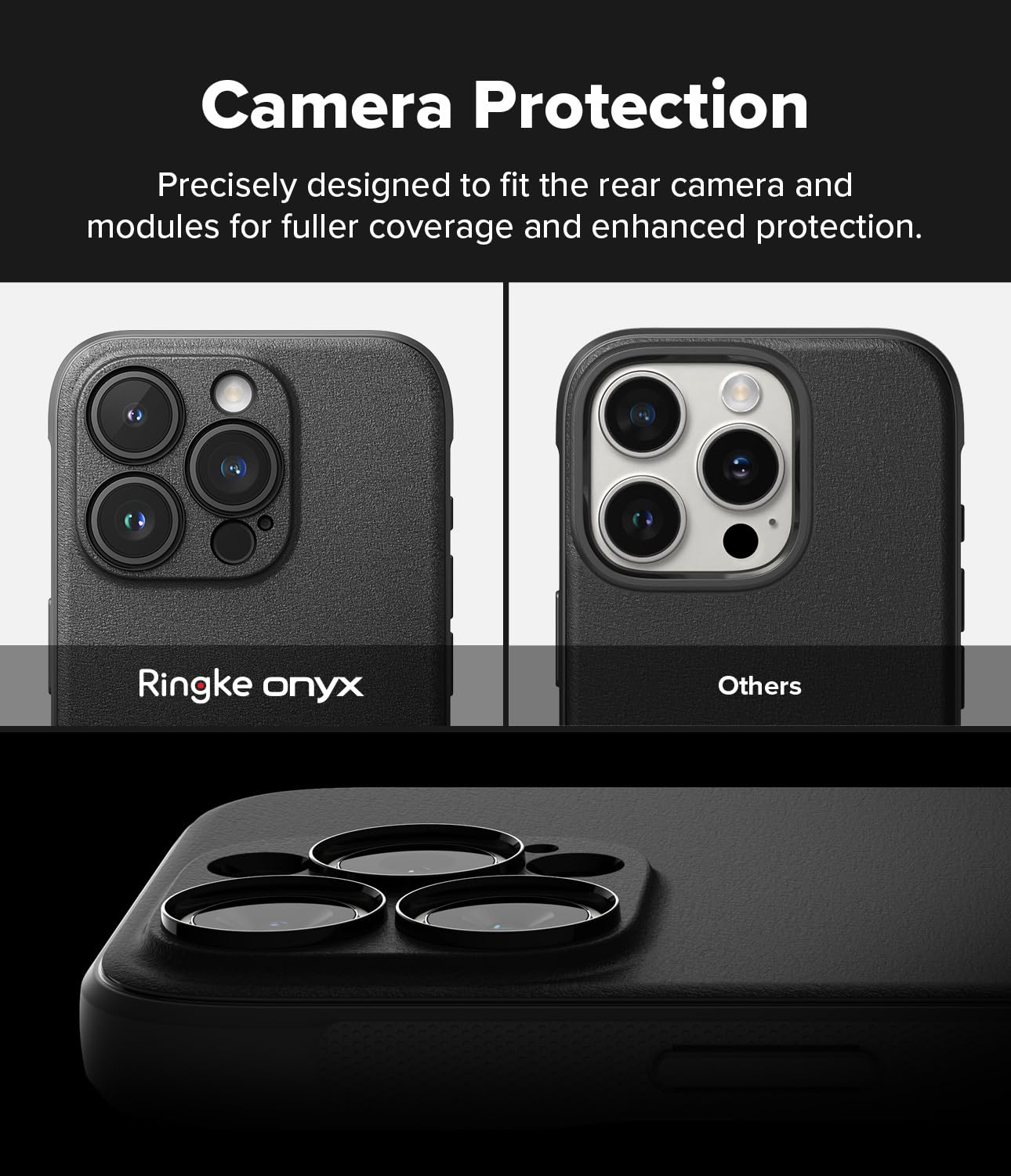 Ringke Onyx [Compatible With Magsafe] Compatible With Iphone 15 Pro Max Case, Anti-Fingerprint Technology Prevents Oily Smudges