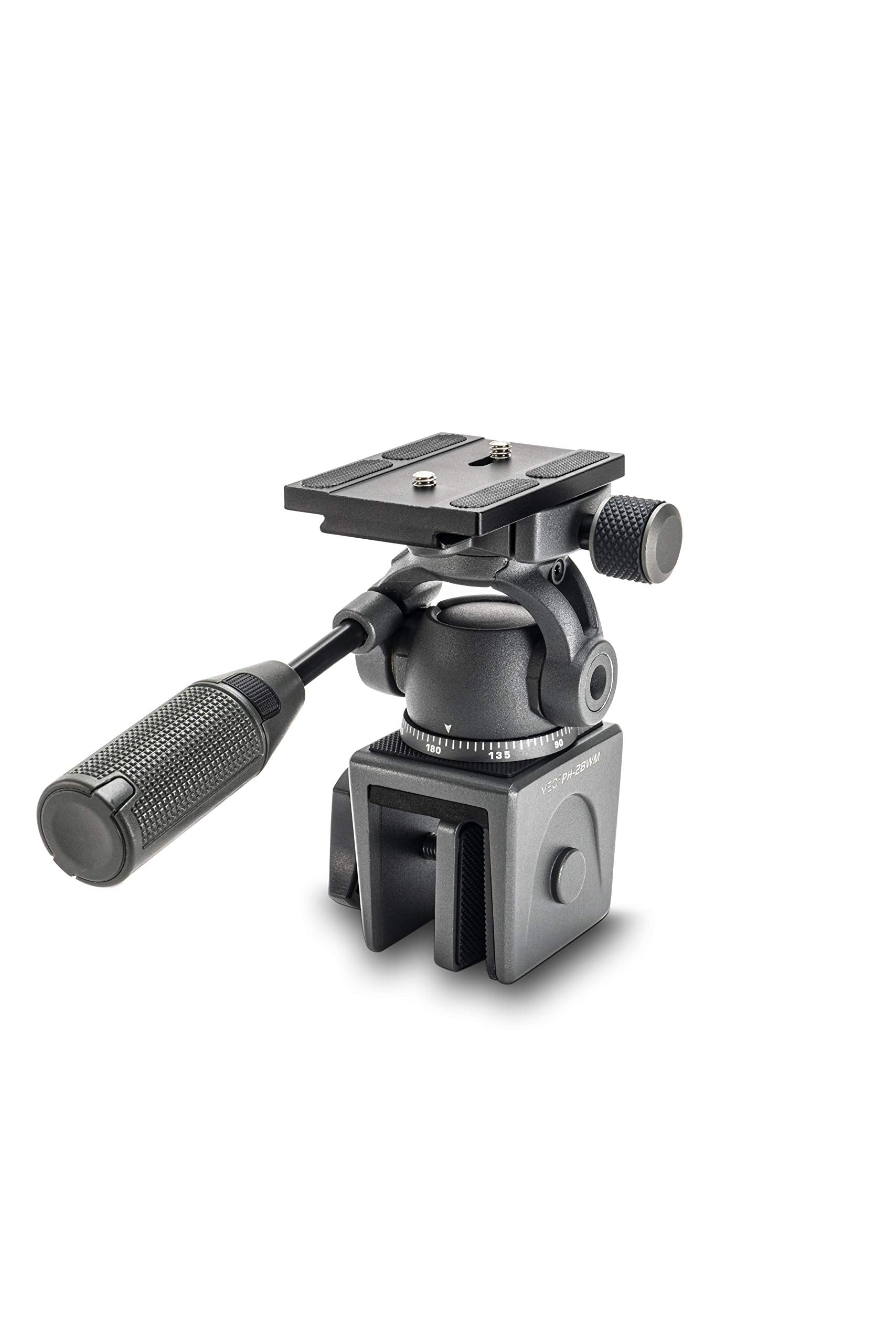 Vanguard Veo2Ph 28Wm Metal Window Mount With Panhead And Arca Compatible Quick Release Plate, Dark Grey