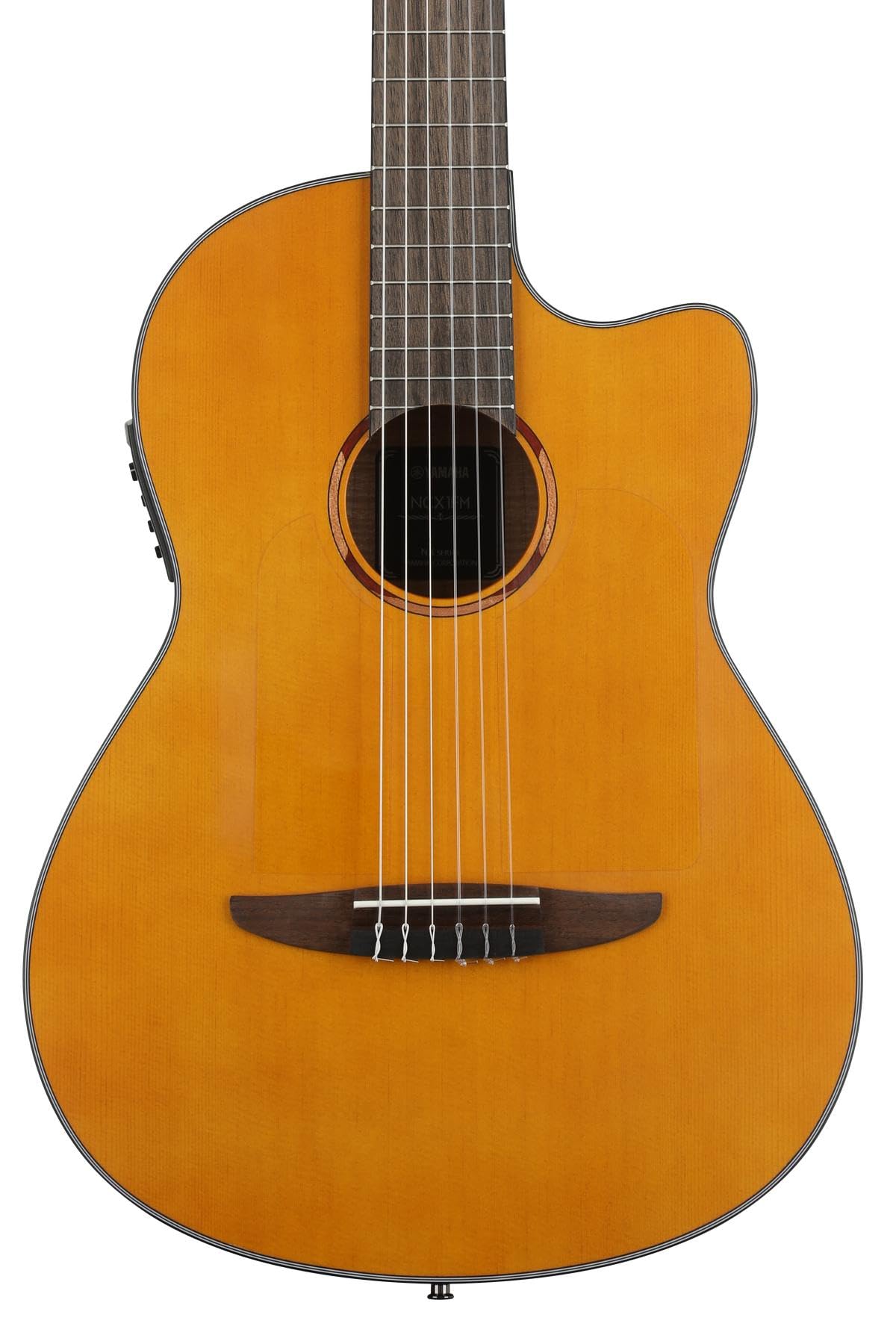 Yamaha NCX1FM NT Acoustic-Electric Nylon-String Classical Guitar With Flame Maple Back and Sides, Natural