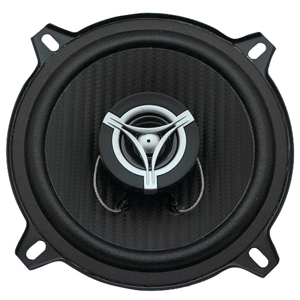 Power Acoustik Ef 52 2 Way Coaxial Speaker 300W Carbon Fiber Pp Cone