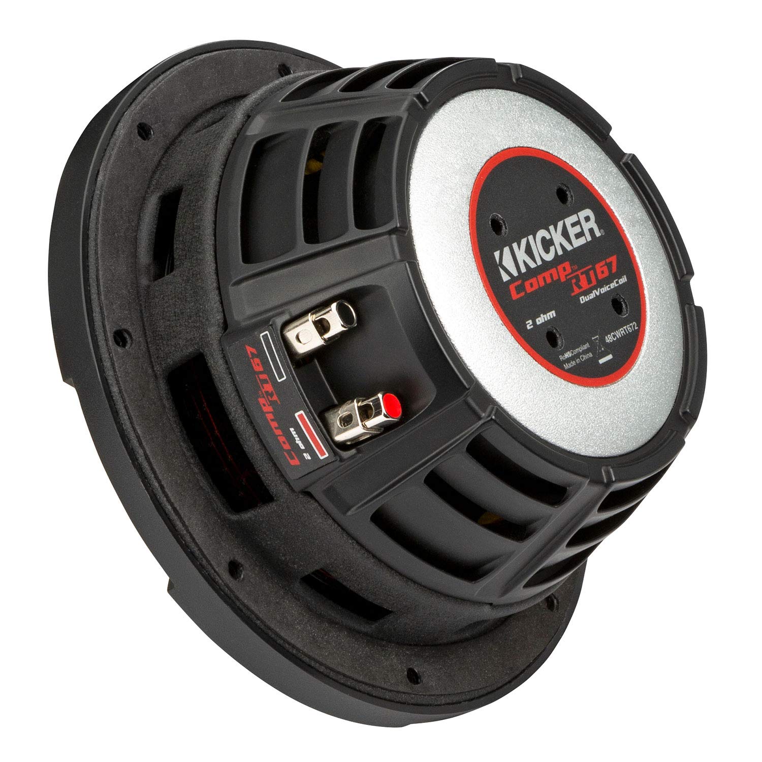 Kicker 48Cwrt672 Comprt 6.75'' Subwoofer, Dvc, 2 Ohm