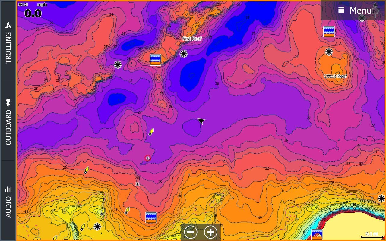 C Map Discover North America Lakes Us/Canada Map Card For Marine Gps Navigation