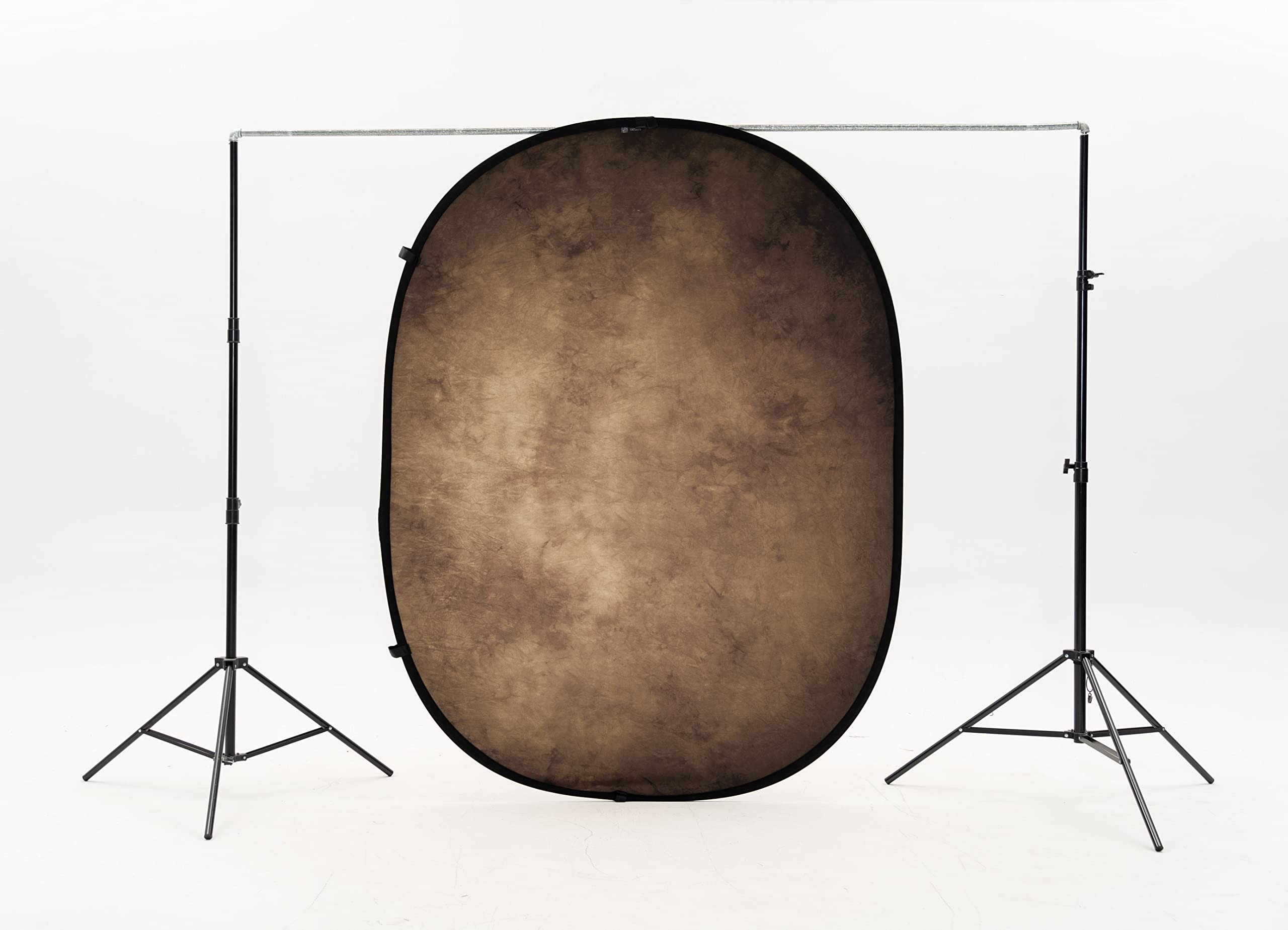 Kate 5X6.5Ft Collapsible Backdrop Pop Up Photo Backdrops Grey Brown Portable Background For Portrait Photography, For Video, For
