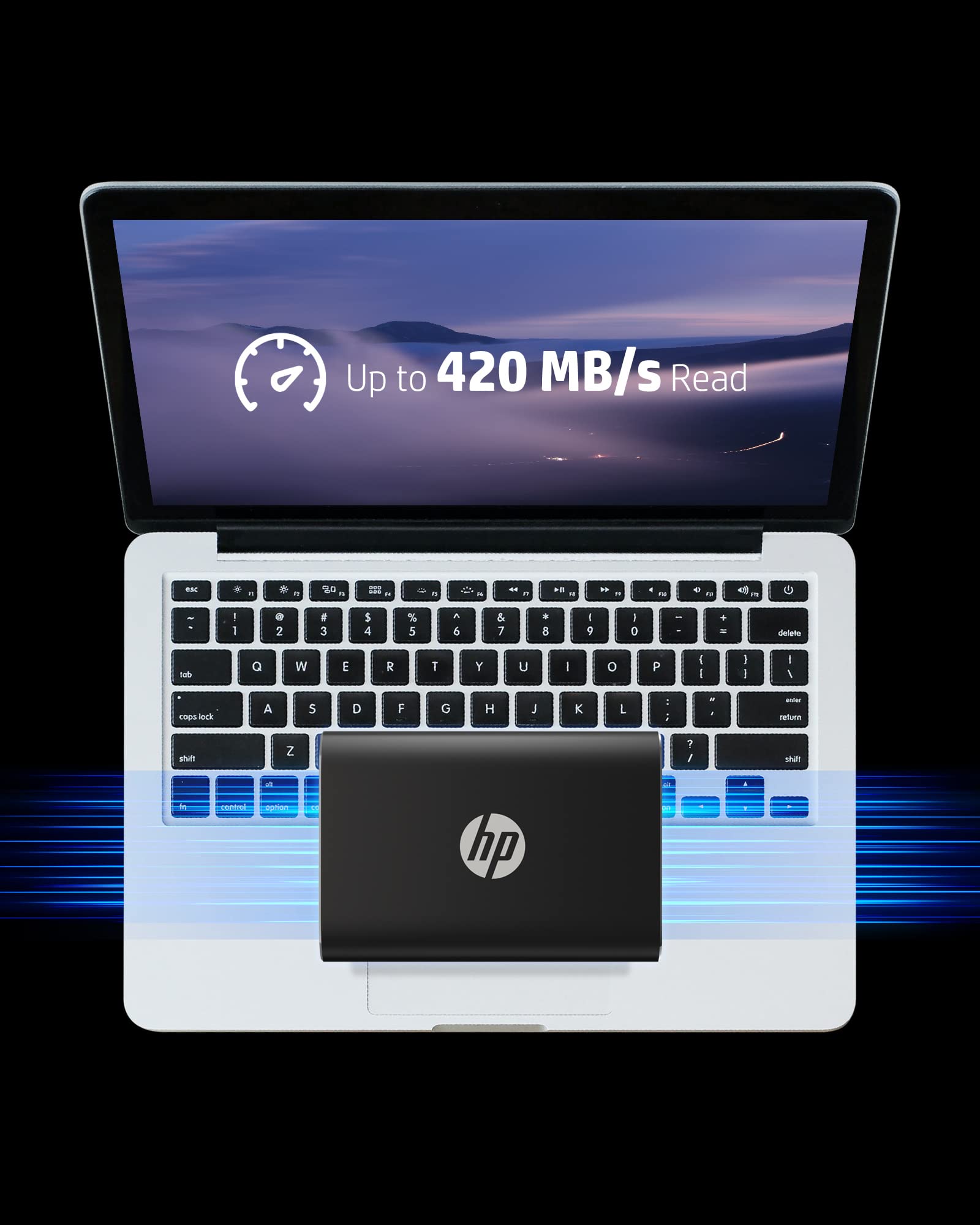 Hp P500 1Tb Portable Usb Type C External Ssd 1F5P4Aa#Abc