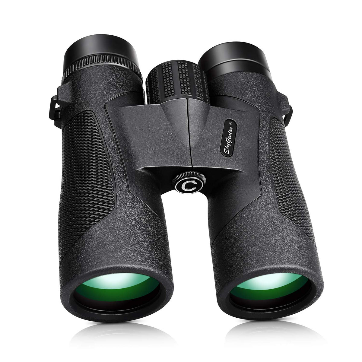 Skygenius 10X42 Binoculars For Bird Watching, Antifog Waterproof Binoculars For Adults, Bak-4 Roof Prism Quick Focus Hd Binocula