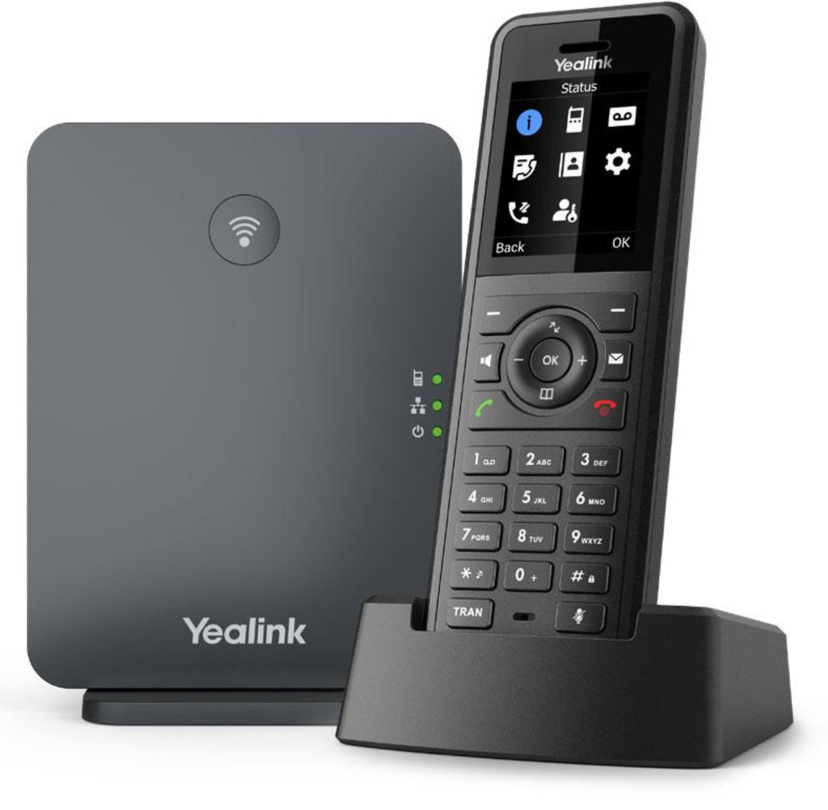 Yealink Dect Telephone W77P Black
