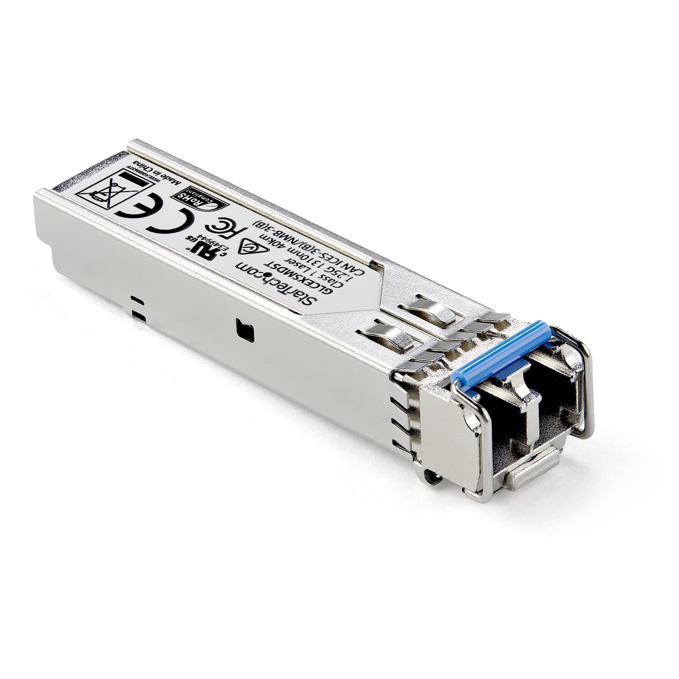 Startech.Com Cisco Glc Ex Smd Compatible Sfp Module   1000Base Ex   1Gbe Single Mode Fiber Smf Optic Transceiver   1Gbe Sfp   Lc