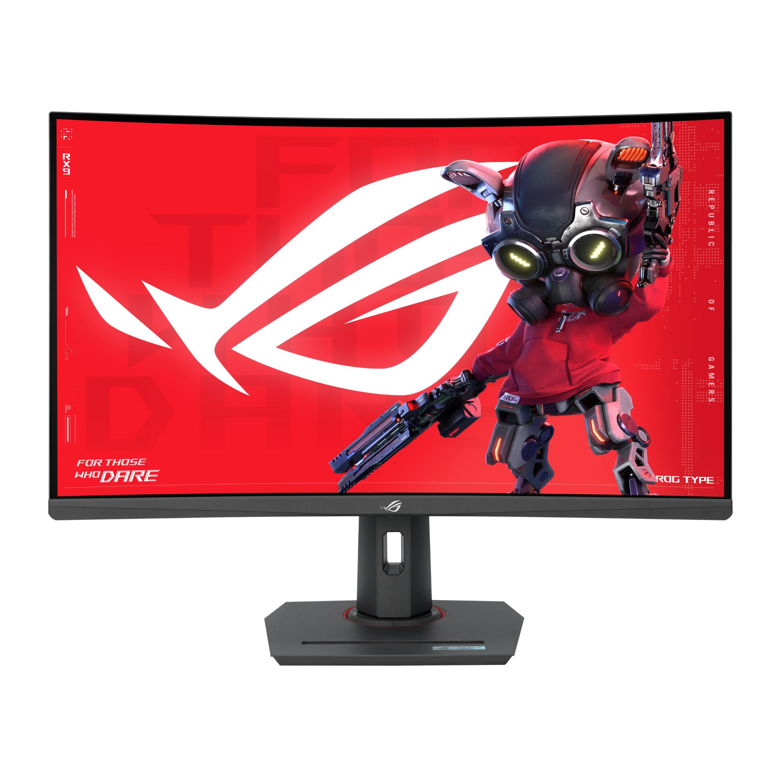 ASUS ROG Strix 32    1440P USB-C Curved HDR400 Gaming Monitor (XG32WCMS) - QHD (2560x1440), 280Hz, 1ms, Fast VA, Extreme Low Mot