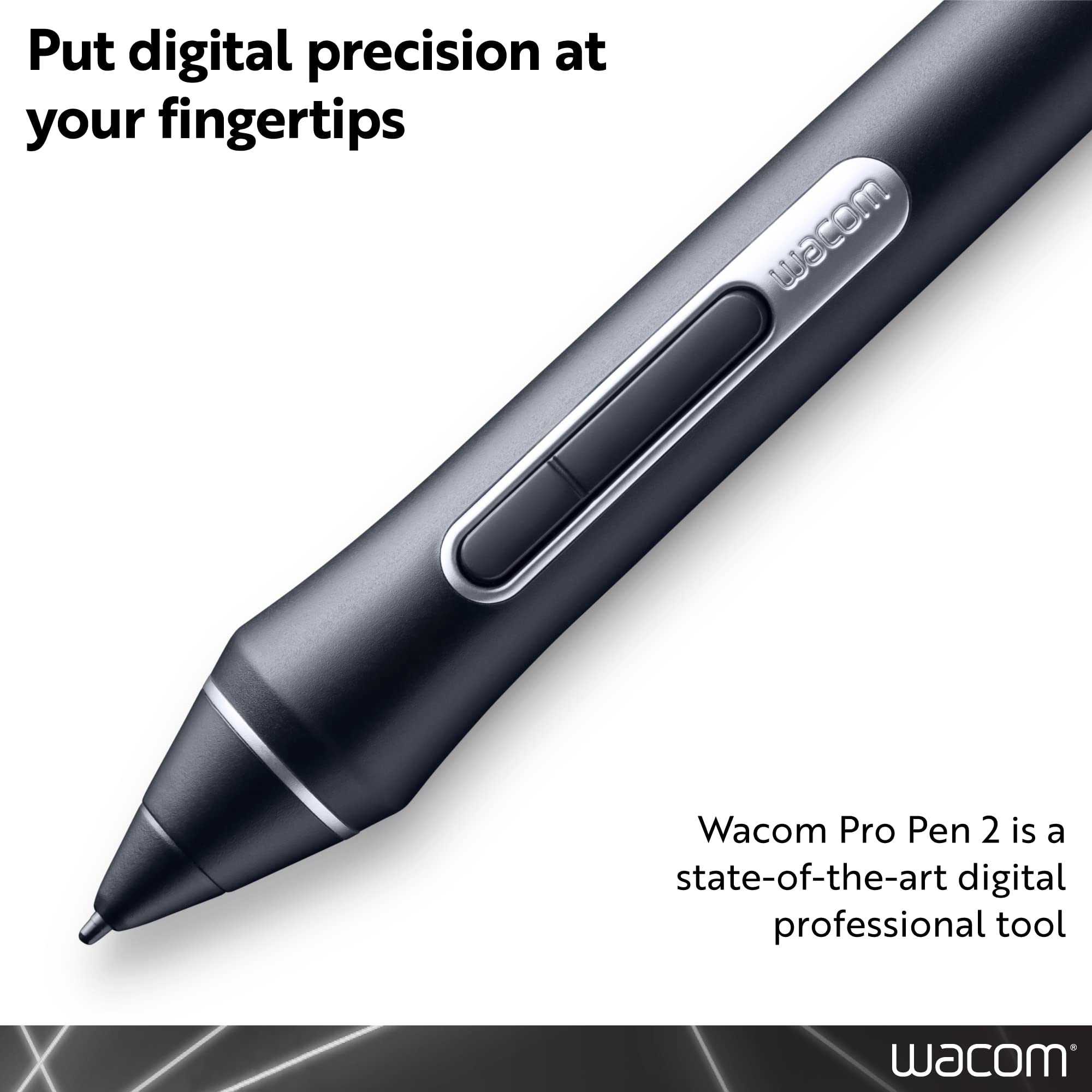 Wacom Kp504E Pro Pen 2 With Case, Black