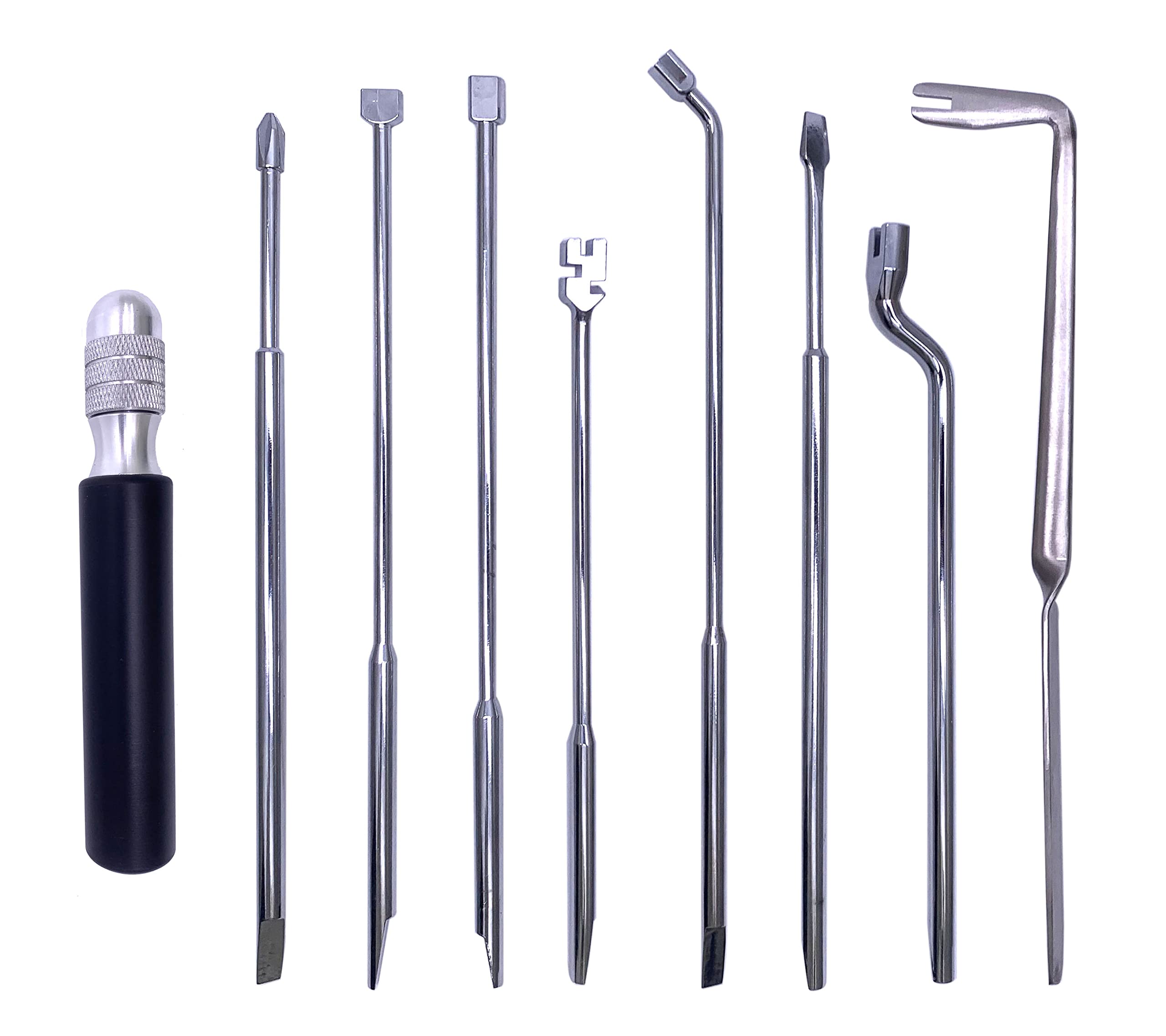 Tuoren Piano Repair Tool Kit Regulating Tools Including Regulating Screwdriver Capstan Screw Wrench Set With 6'' Combination Too