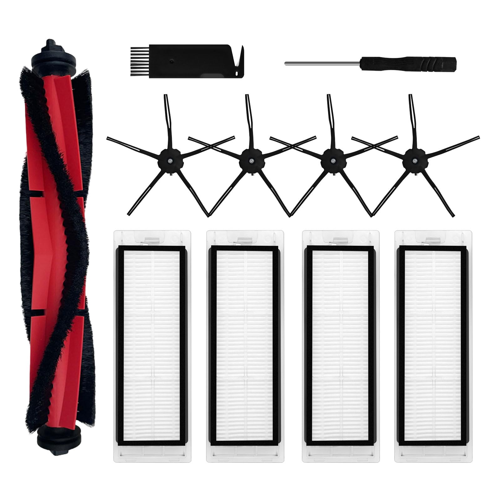 Compatible For Roborock Q5 Replacement Parts, For Q5+, Q5 Plus Robot Vacuum Cleaner Brush Filter Replacement Spare Parts Accesso