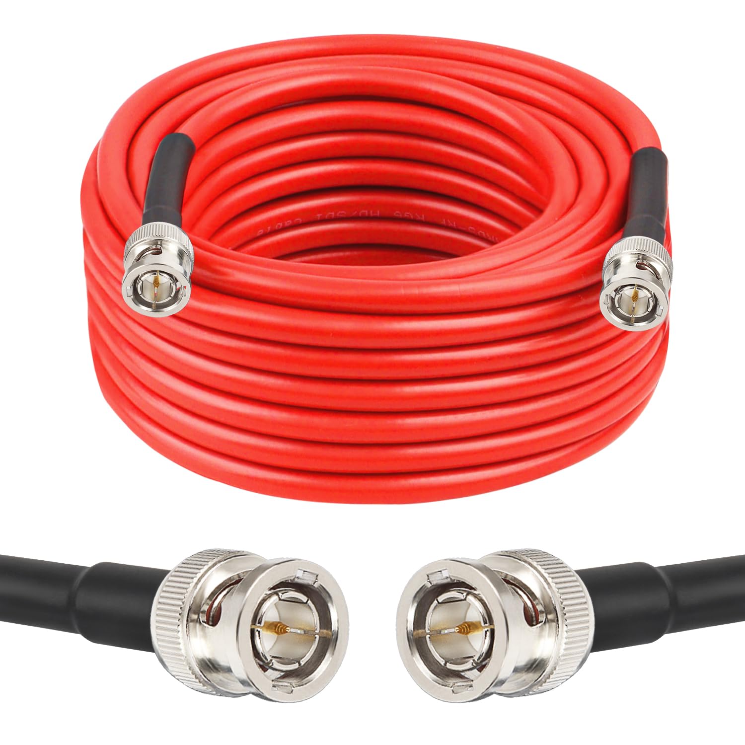 Xrds  Rf 12G Sdi Cable 35Ft, Sdi Video Cable 3G/6G/12G 75Ohm Rg6 Bnc Cable Supports Hd Sdi/3G/6G Sdi/4K For Video Security Camer