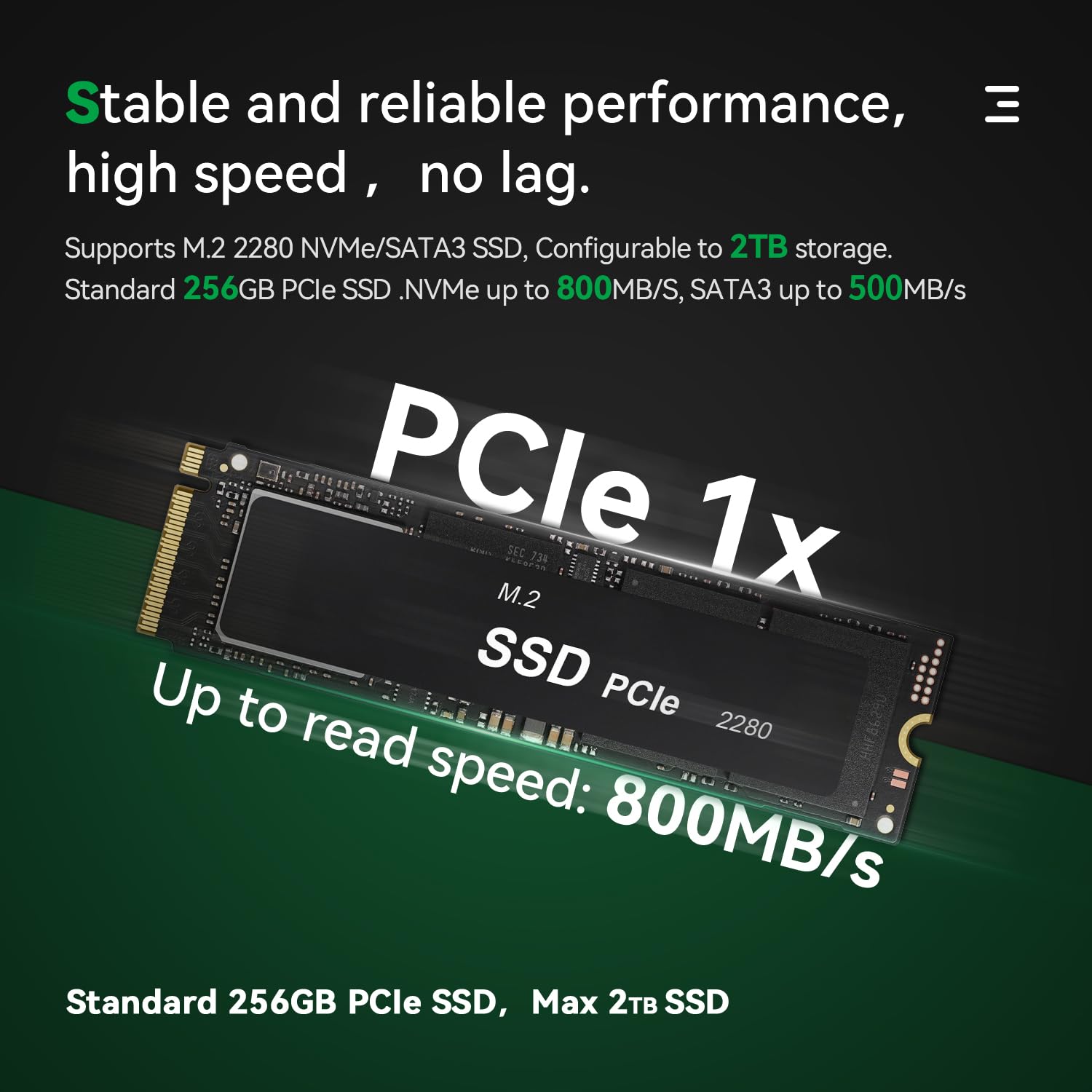 Trigkey Mini Pc Intel Alder Lake N95 Desktop Computer (Up To 3.4Ghz) 16G Ddr4 500G Ssd Green G4 Low Power Business Computer/Wifi