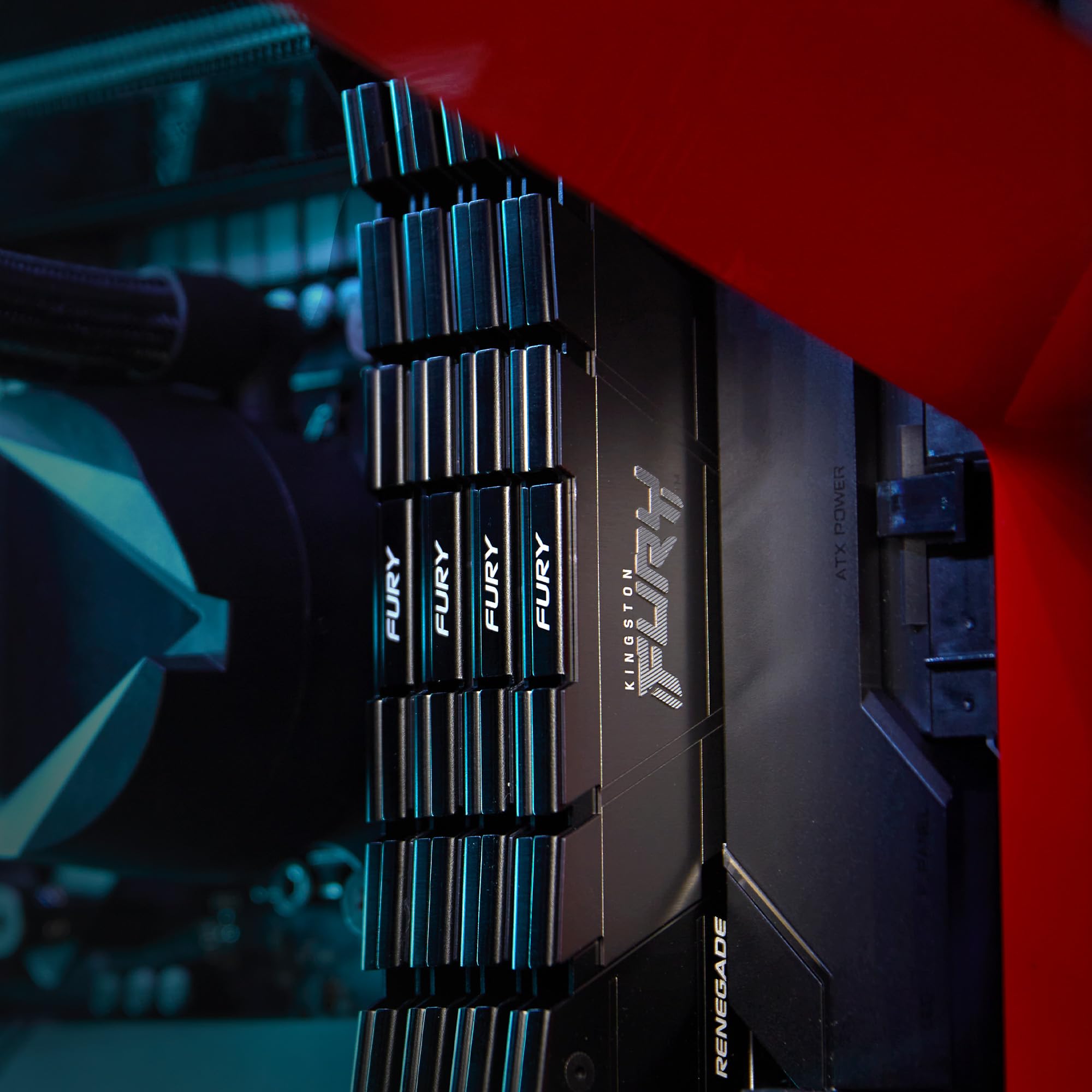 Kingston Fury Renegade 64Gb (2X32Gb) 3600Mt/S Ddr4 Cl18 Desktop Memory Kit Of 2 | Intel Xmp | Amd Ryzen | Kf436C18Rb2K2/64