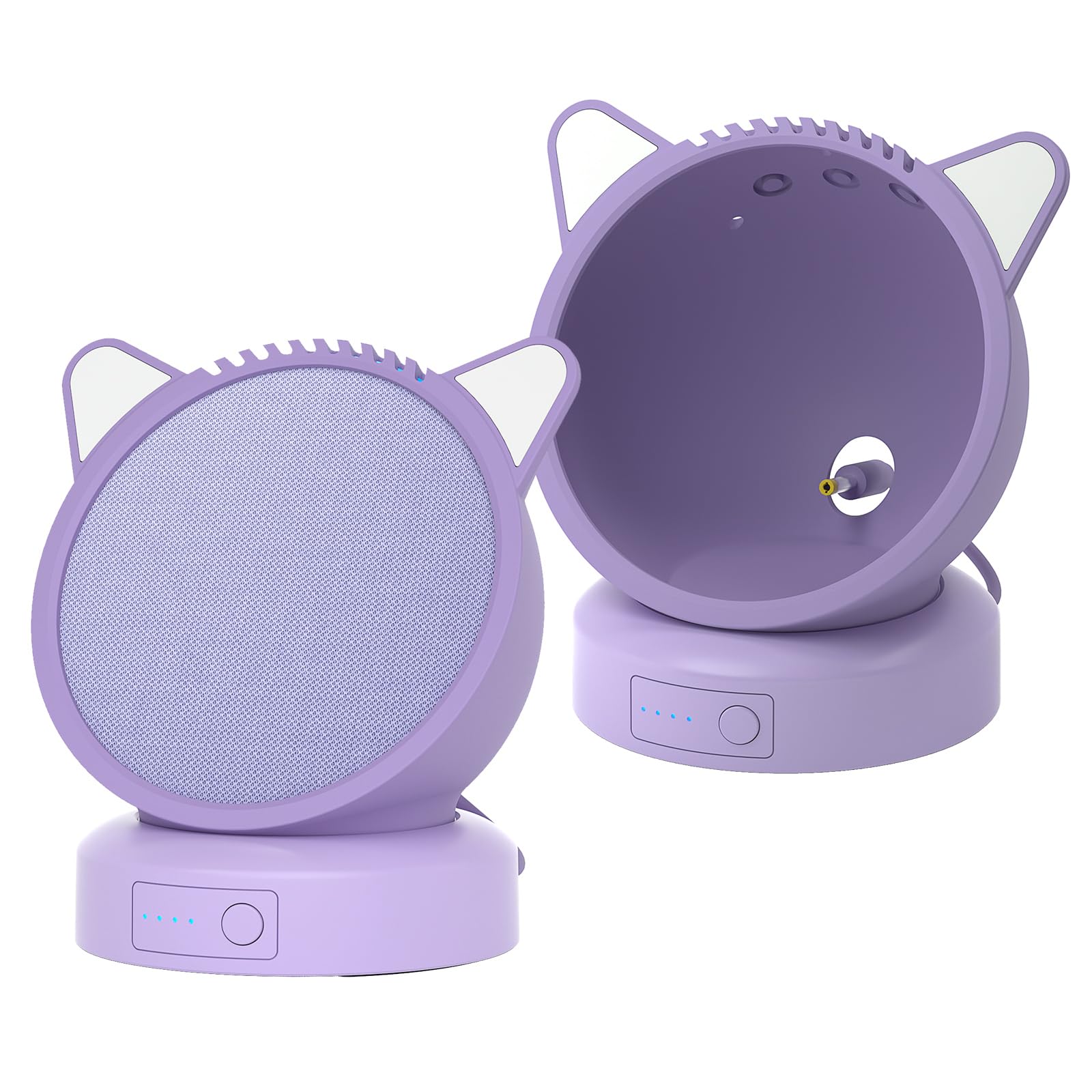 Liboer Echo Pop Battery Base Portable Battery Base For Echo Pop And Xiaodu Speaker, Echo Pop Battery Base With Protective Case (