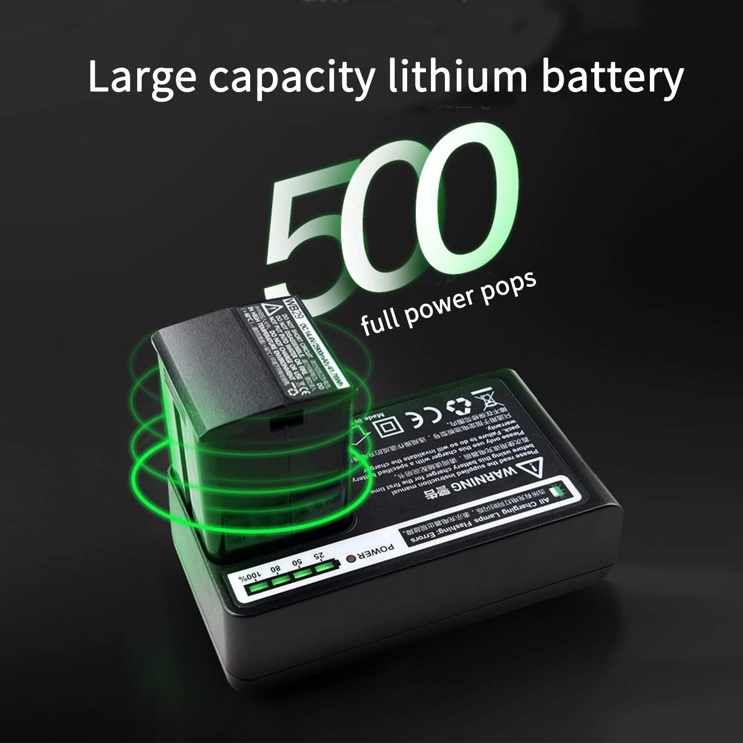 Godox Ad200 Pro Ad200Pro Pocket Flash, 200Ws 2.4G Ttl Speedlite Outdoor Flash Strobe, 1/8000S Hss Monolight With Lithium Battery