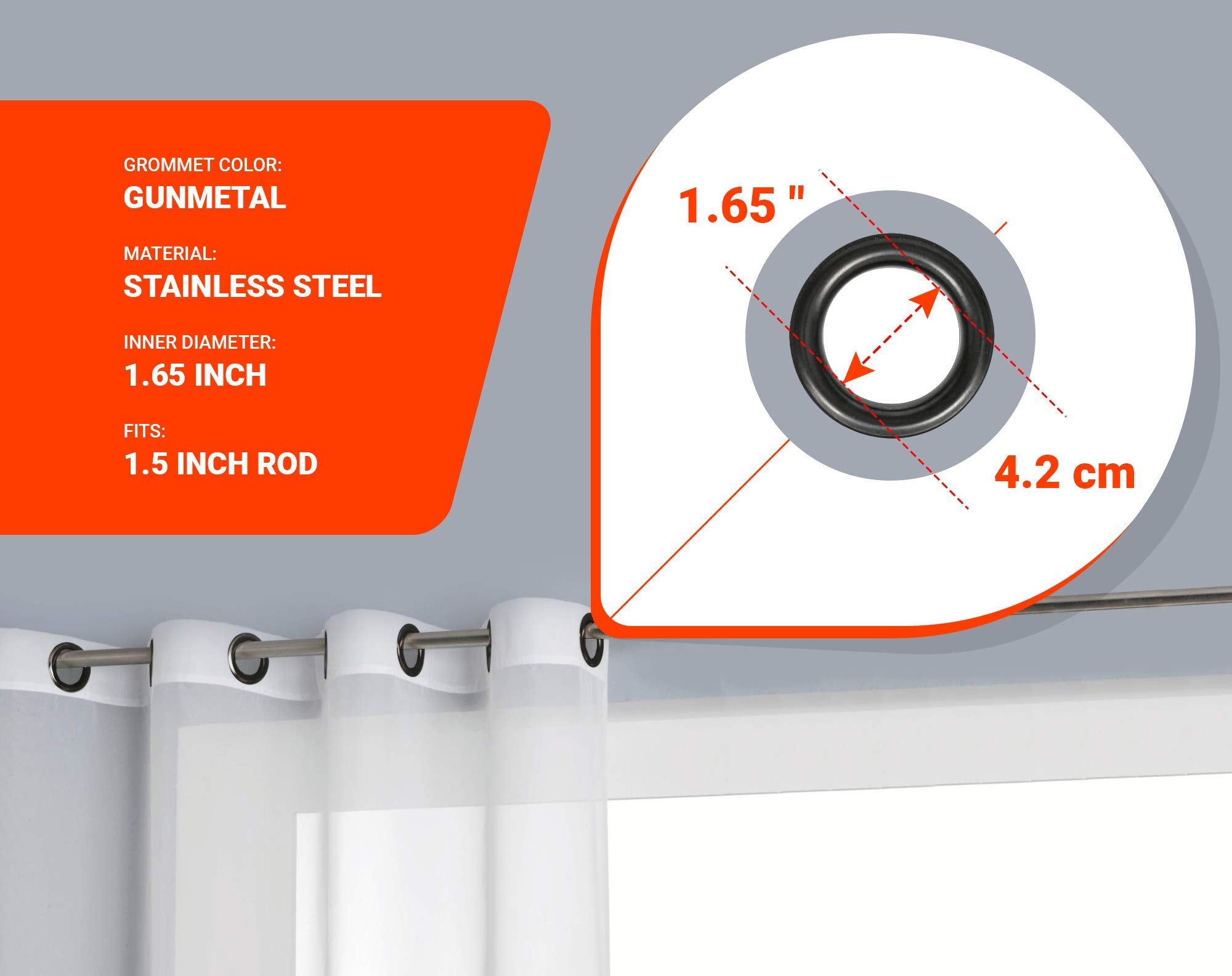 Linenzone Sheer White Curtains. Faux Linen White Sheer Curtains. 2 White Sheer Curtain Panels In Package. Elegant 84 Inch Curtai