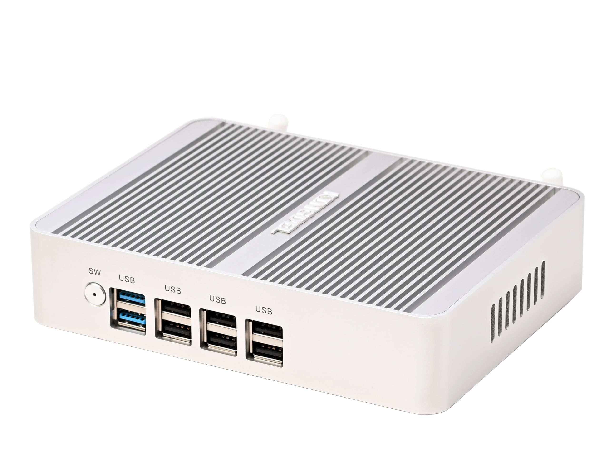 Kingdel Fanless Mini Pc, 4-Core 12Th Gen. N100(Up To 3.4Ghz) 16Gb Ddr4 Ram 512Gb Nvme Ssd, Triple Display Dp+2Xhd, 4K:4096X2160,