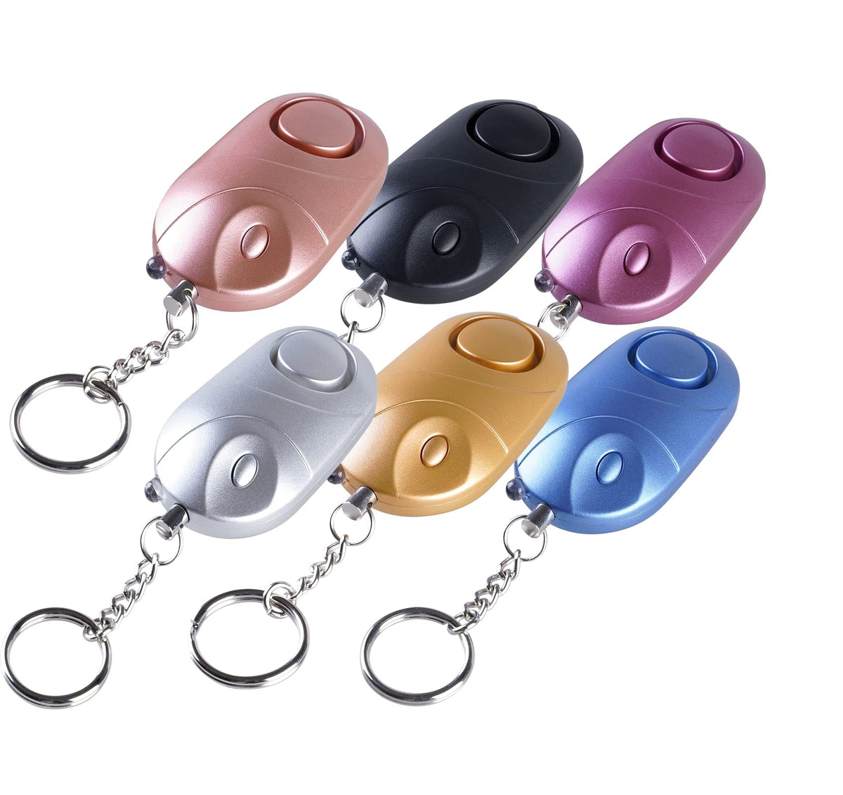 Personal Alarm 140Db Siren Emergency Self Defense Security With Led Lights Safety Alarm For Women Kids And Elders (Multicolored)